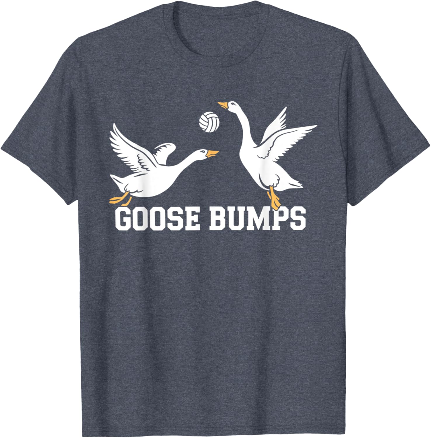 Goose Bumps Volleyball Spike T-Shirt for Sports Lovers and Athletes - 25