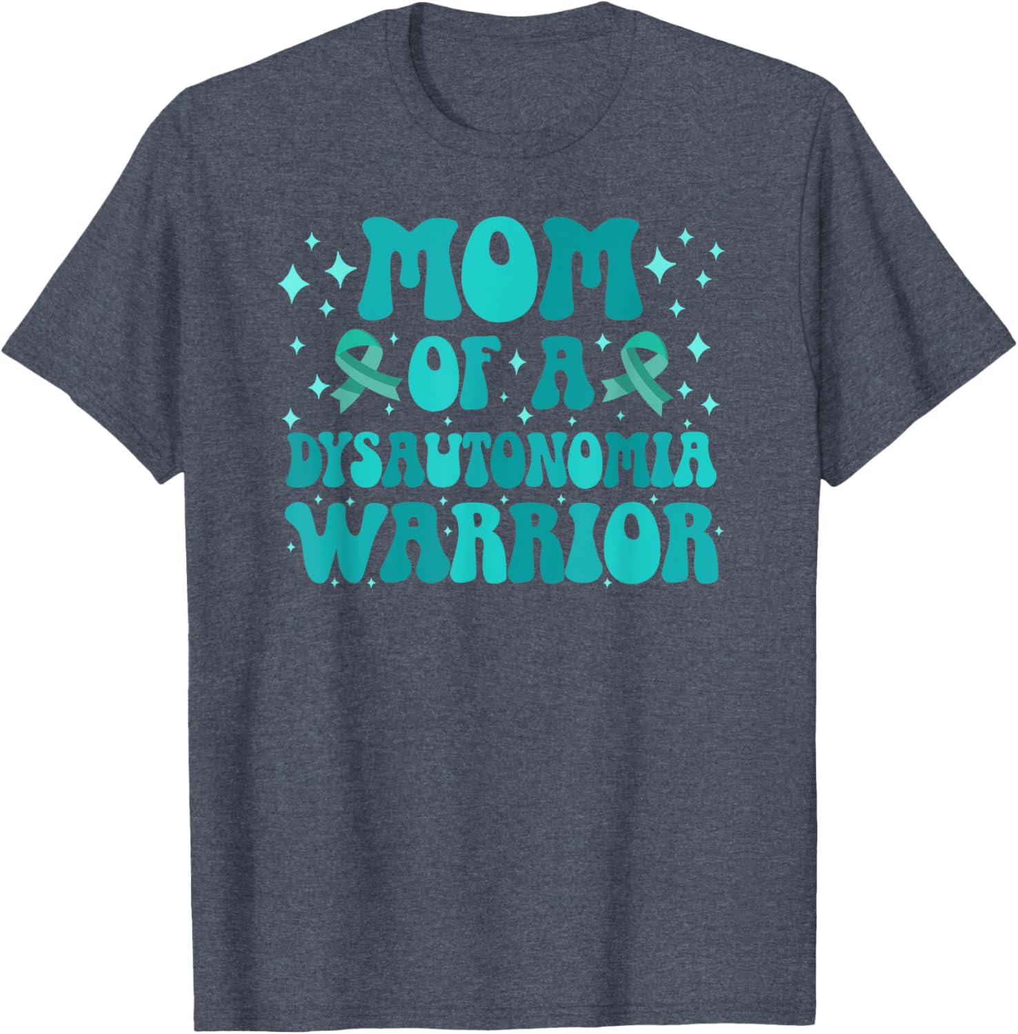Groovy Dysautonomia Mom T-Shirt for Proud Mothers of Warriors - 9