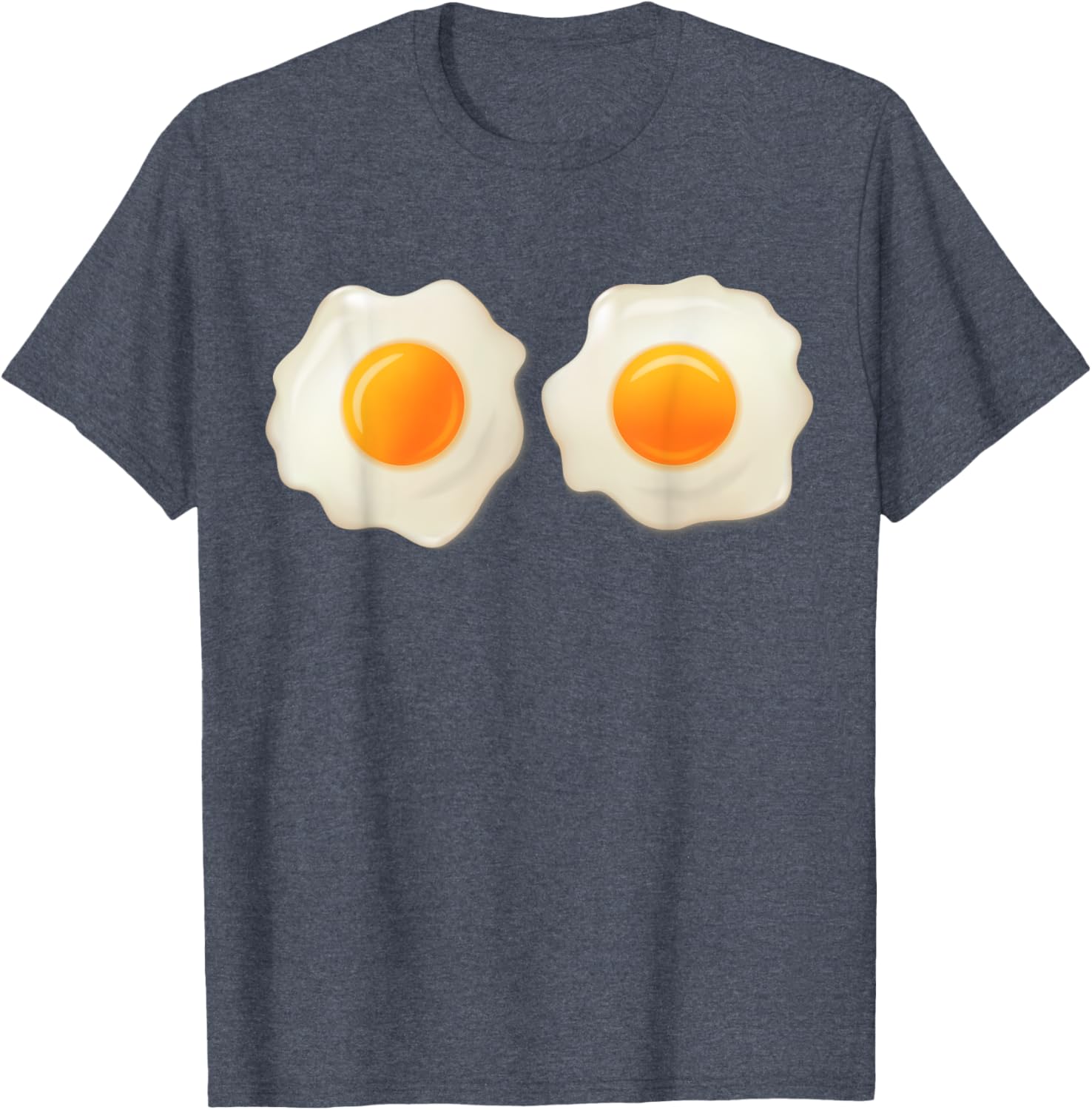 Double Fried Eggs Sunny Side Up T-Shirt for Food Lovers and Fun Apparel - 26
