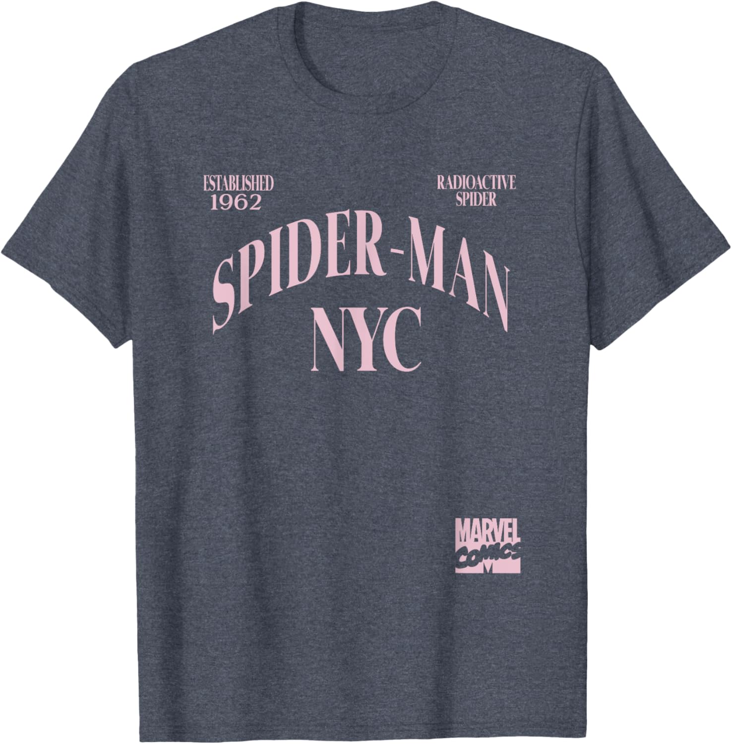 Marvel Comics Spider-Man NYC Vintage Radioactive T-Shirt for Fans - 9