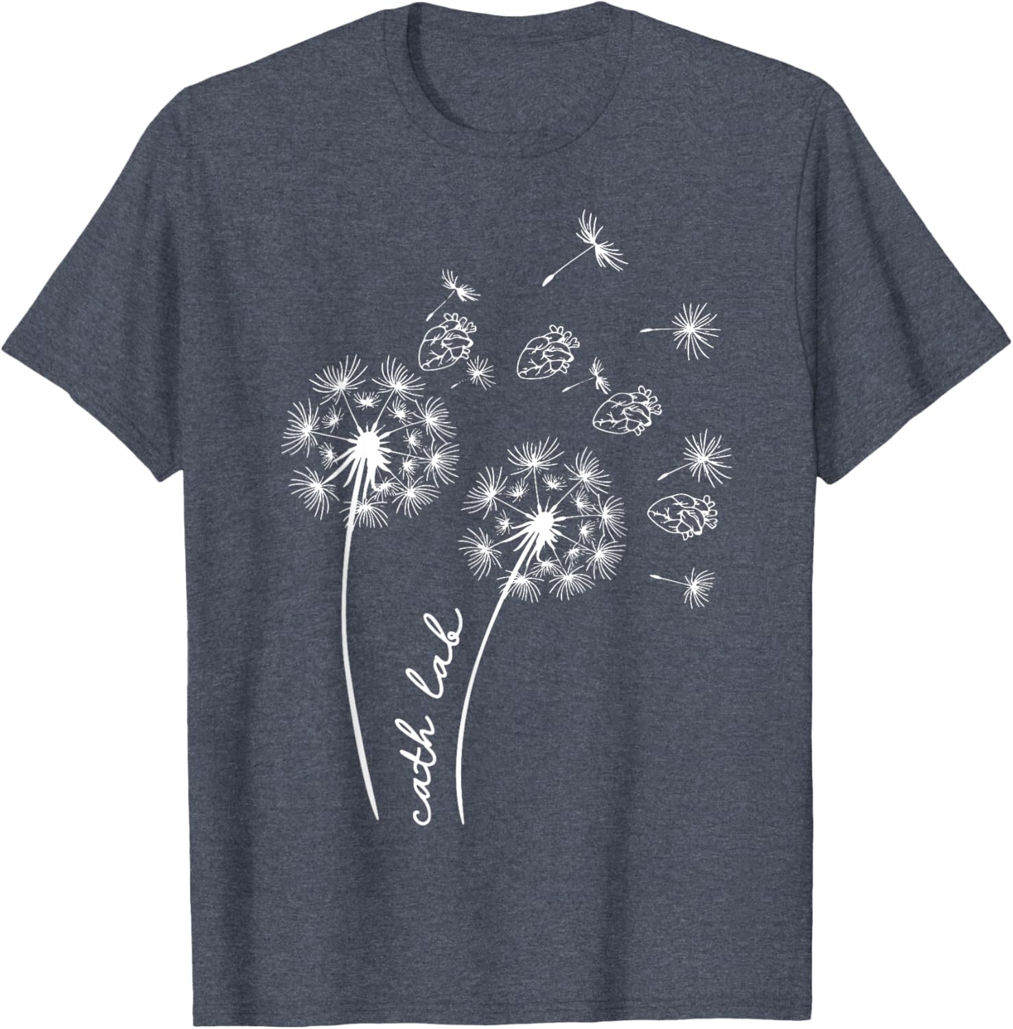Dandelion Cardiac Nurse T-Shirt for CVICU Cardiologists & Nurses - 4