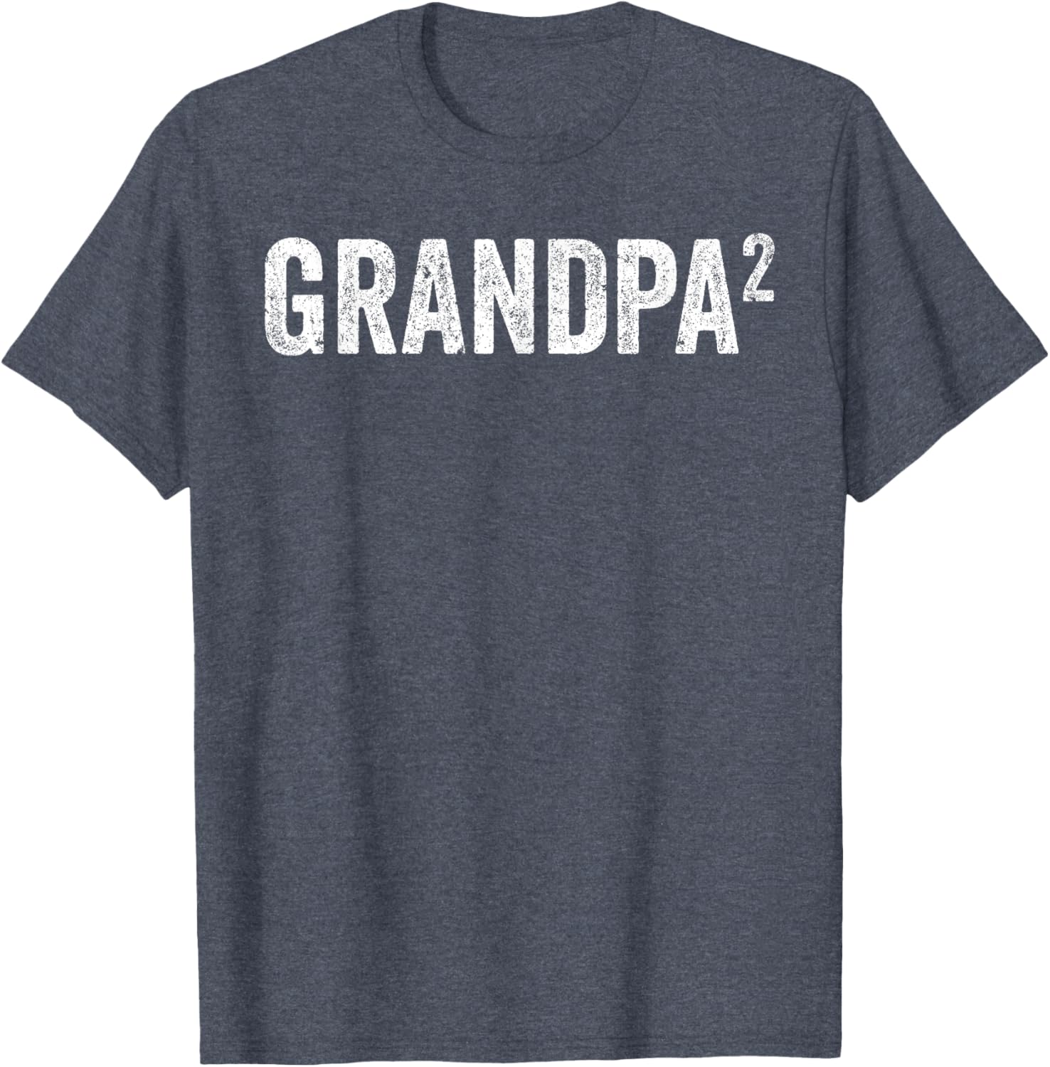 Cute Grandpa of Two Grandkids T-Shirt for Father's Day Gift - 15