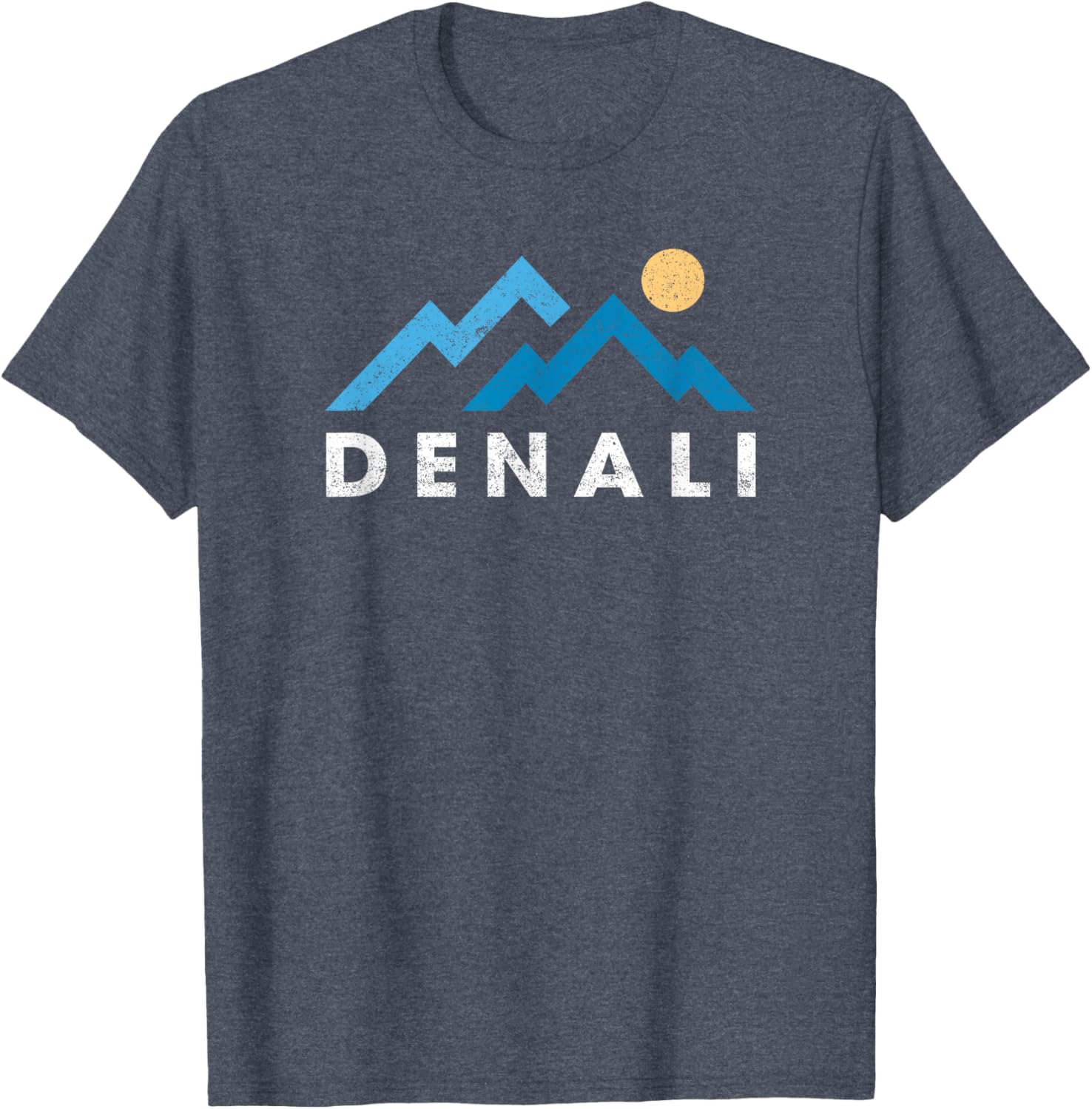 Vintage Denali National Park Mountain Hiking T-Shirt for Outdoor Lovers - 6