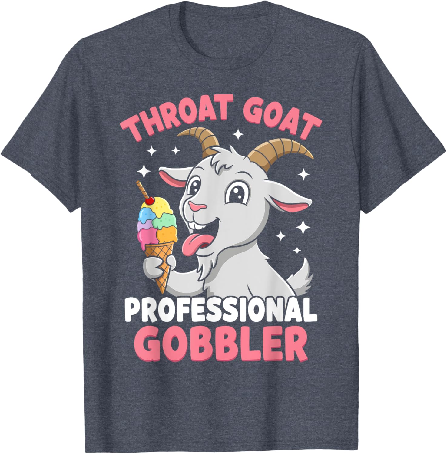 Funny Throat Goat Gobbler Humor T-Shirt for Quirky Style Enthusiasts - 5