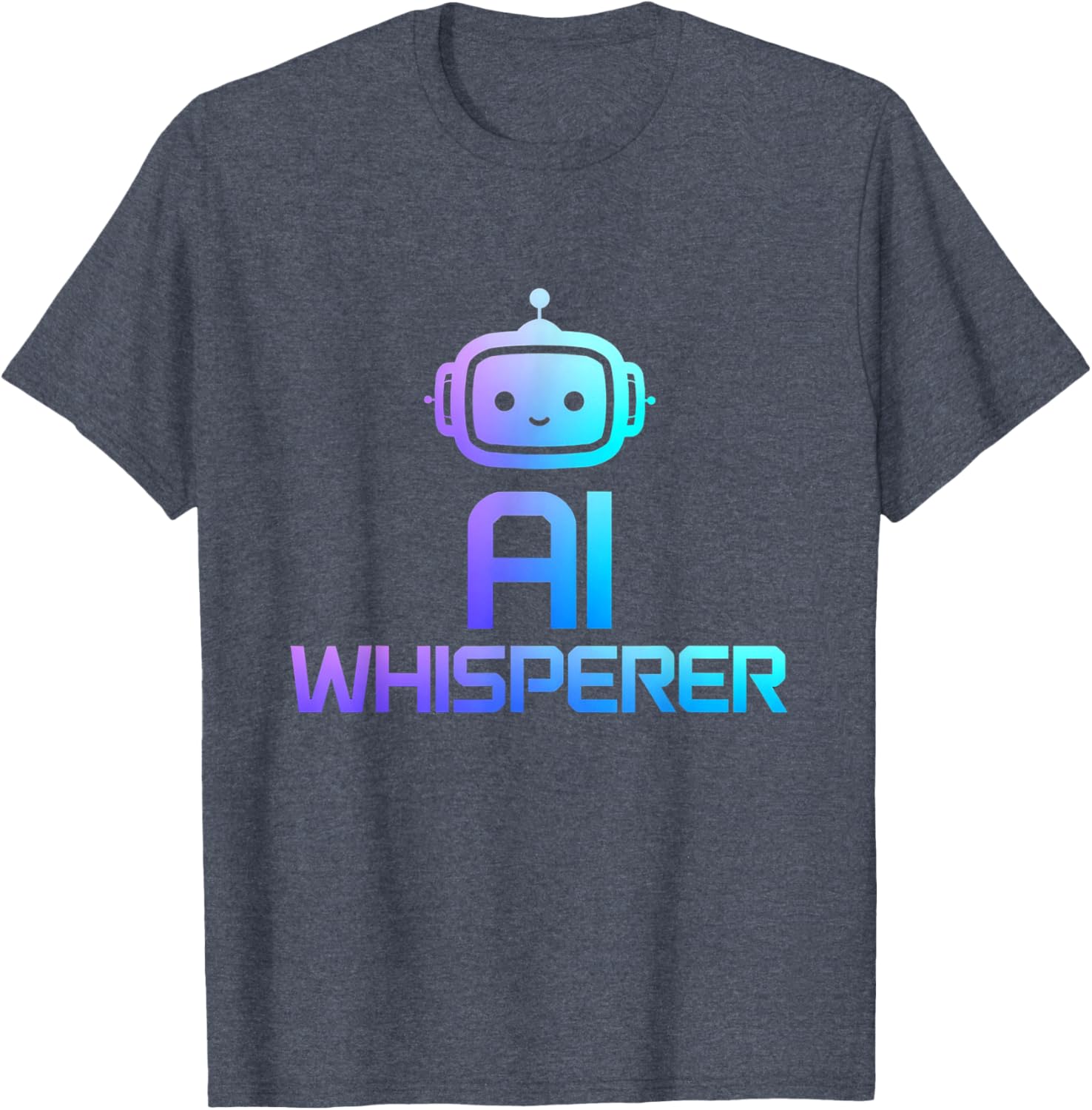 Geeky Tech AI Whisperer T-Shirt - Fun Artificial Intelligence Apparel - 4