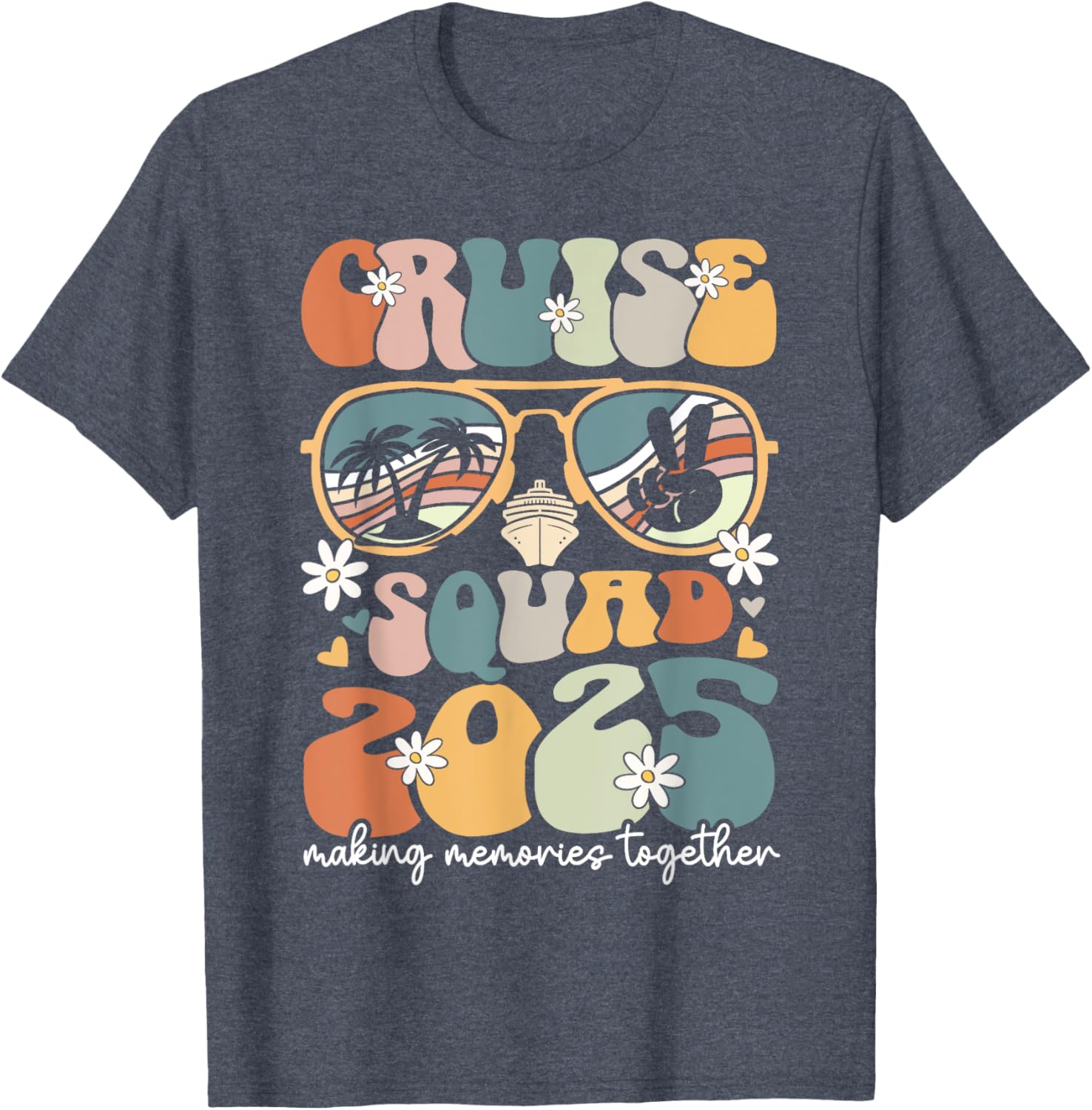 Cruise Squad 2025 Family Matching Summer Vacation T-Shirts for Fun Adventures - 13