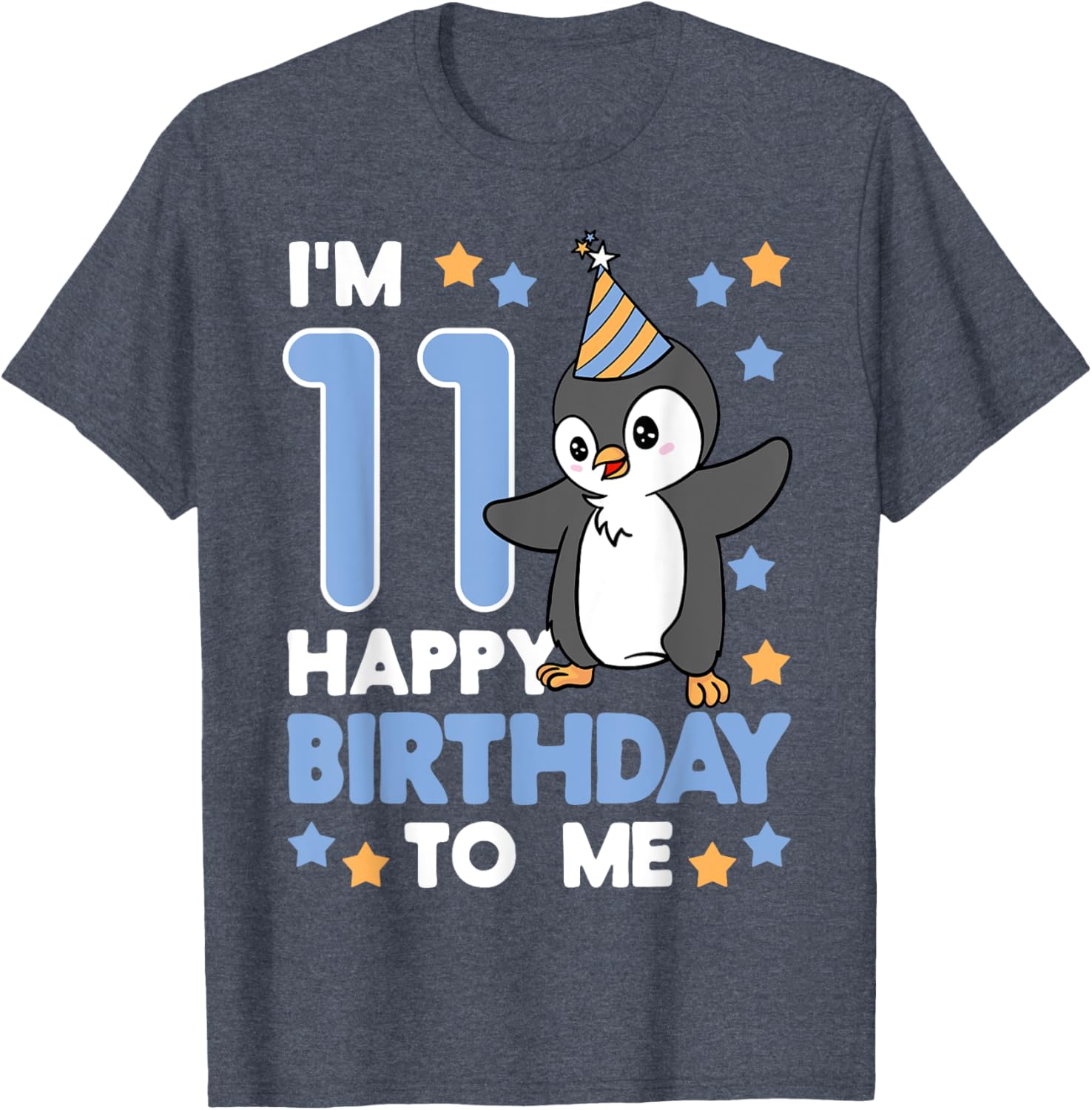 Cool Penguin 11 Birthday Zookeeper T-Shirt for Arctic Celebration Fun - 5