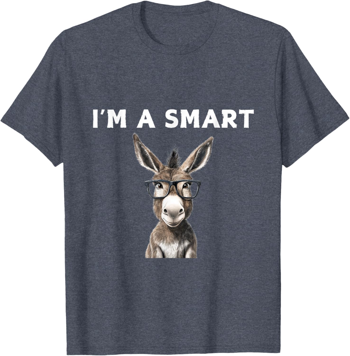 Smart Donkey T-Shirt for Fun Lovers - Unique and Stylish Graphic Tee - 6