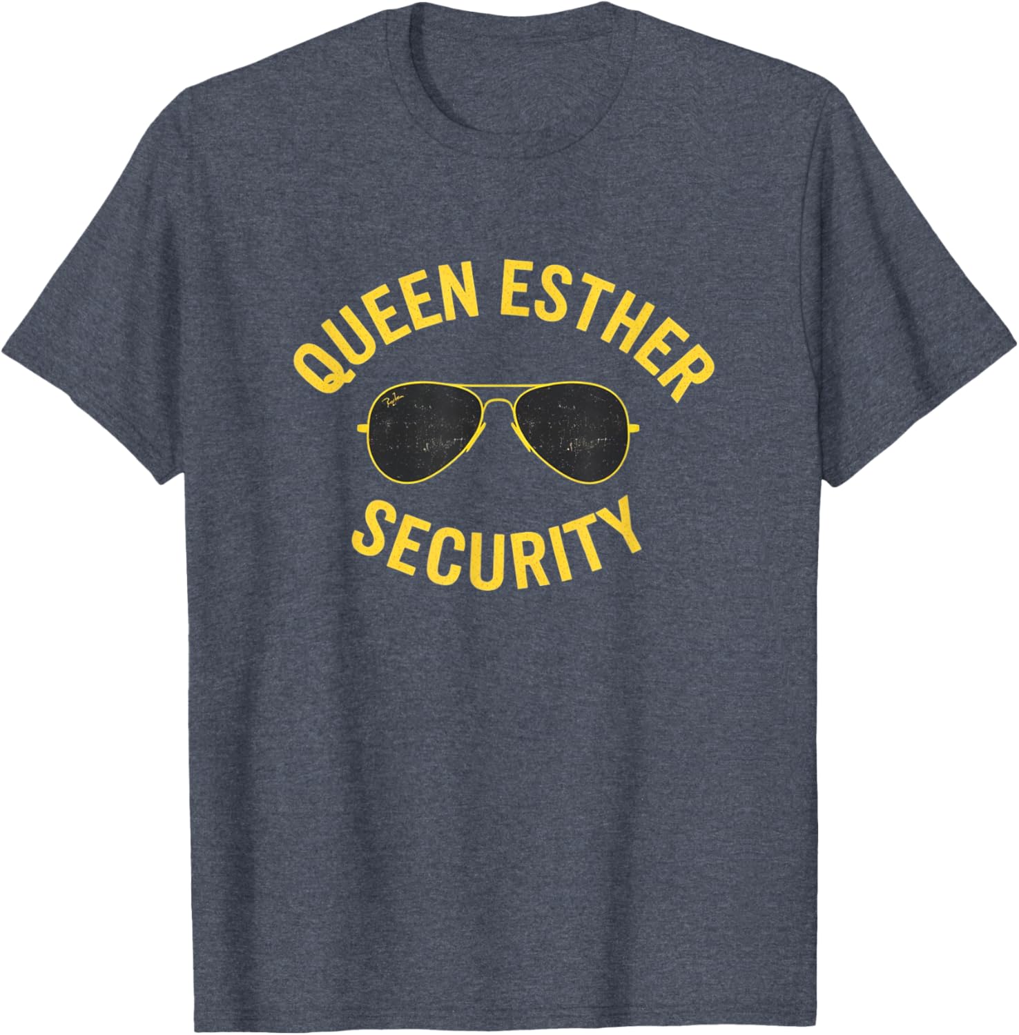 Funny Queen Esther Security T-Shirt for Purim Parties and Celebrations - 3
