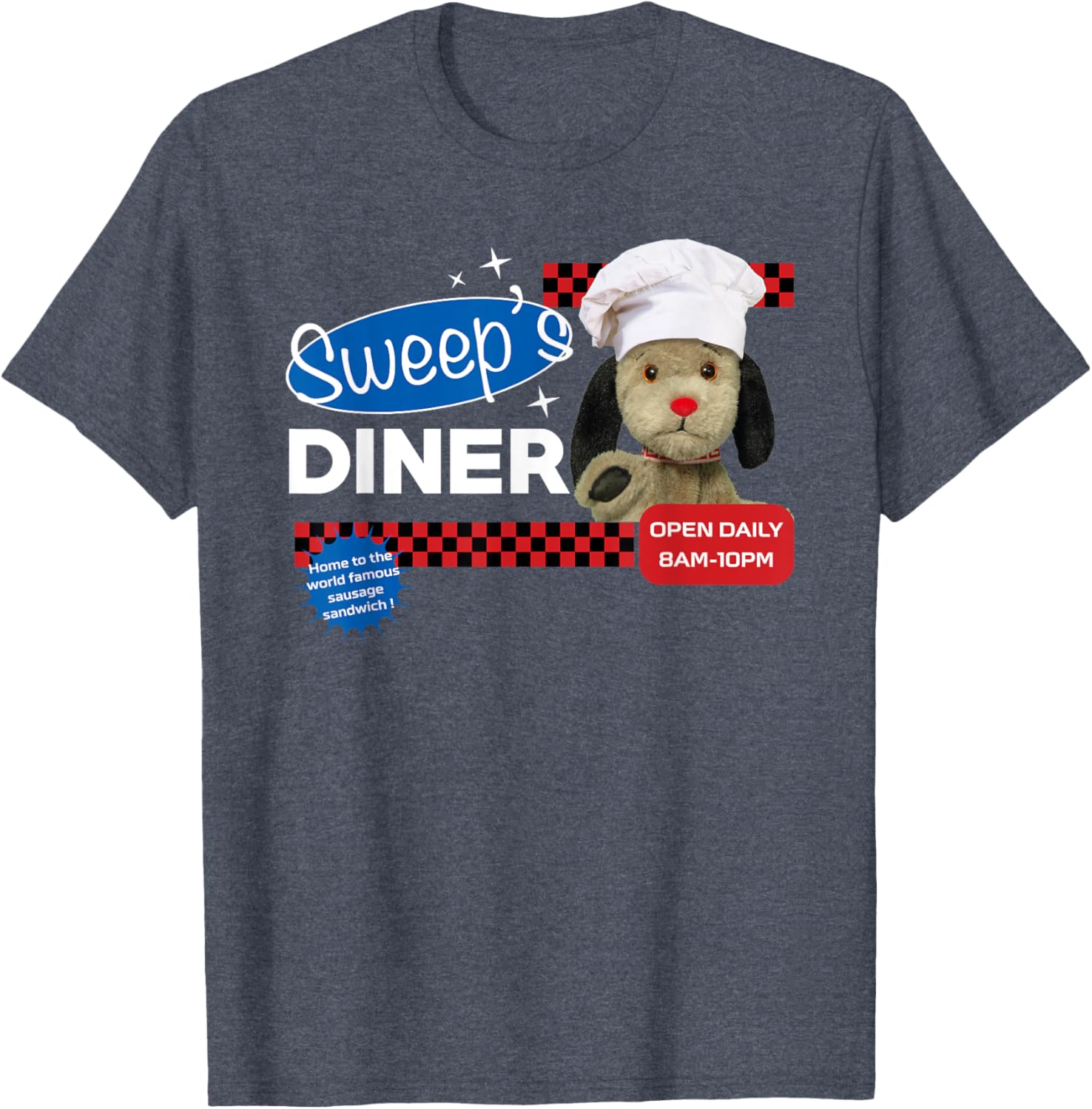 Sooty Sweeps Diner Open Daily T-Shirt for Foodies and Casual Wear - 2