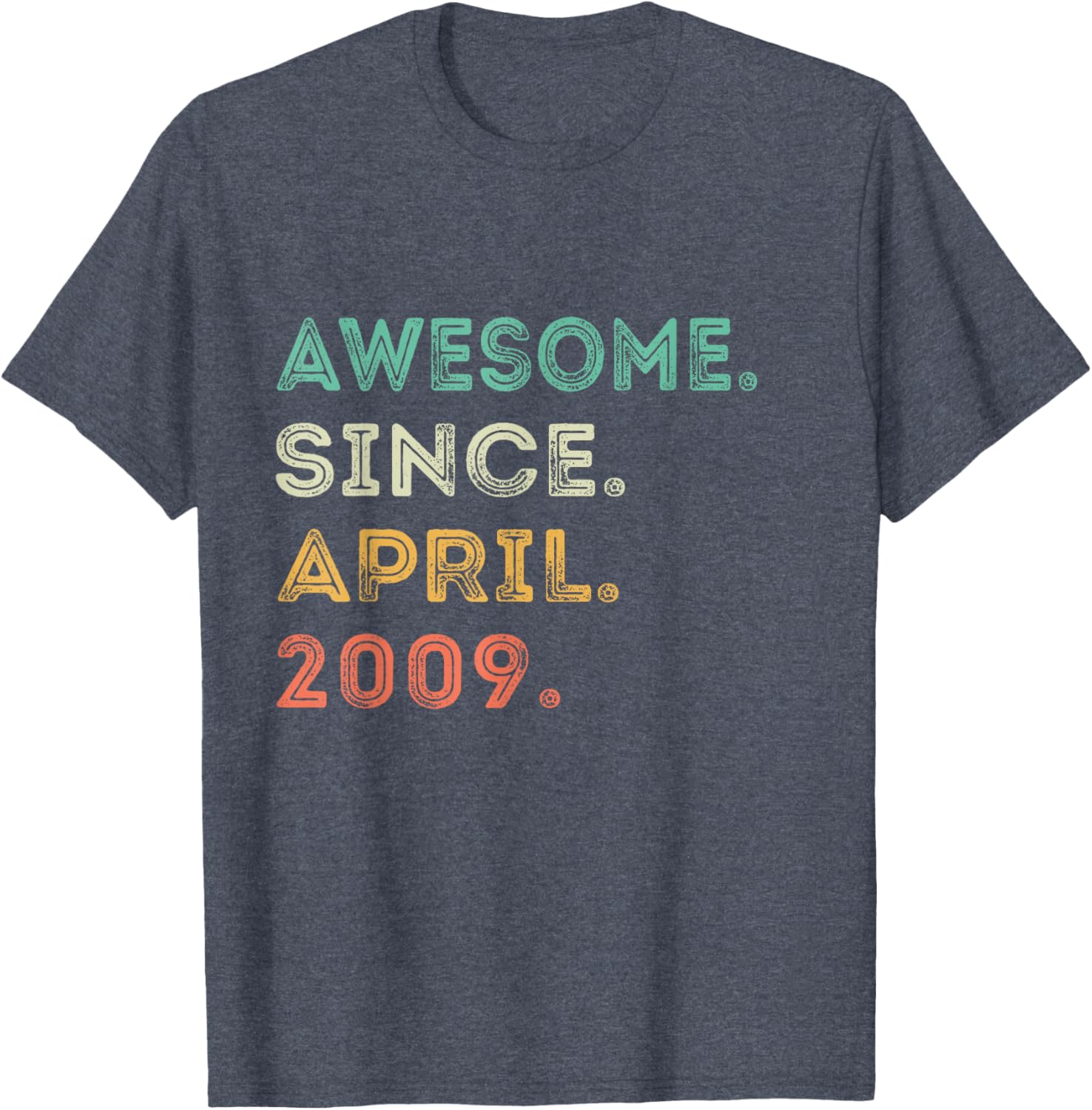 16th Birthday T-Shirt Awesome Since April 2009 Fun Gift for Teens - 7