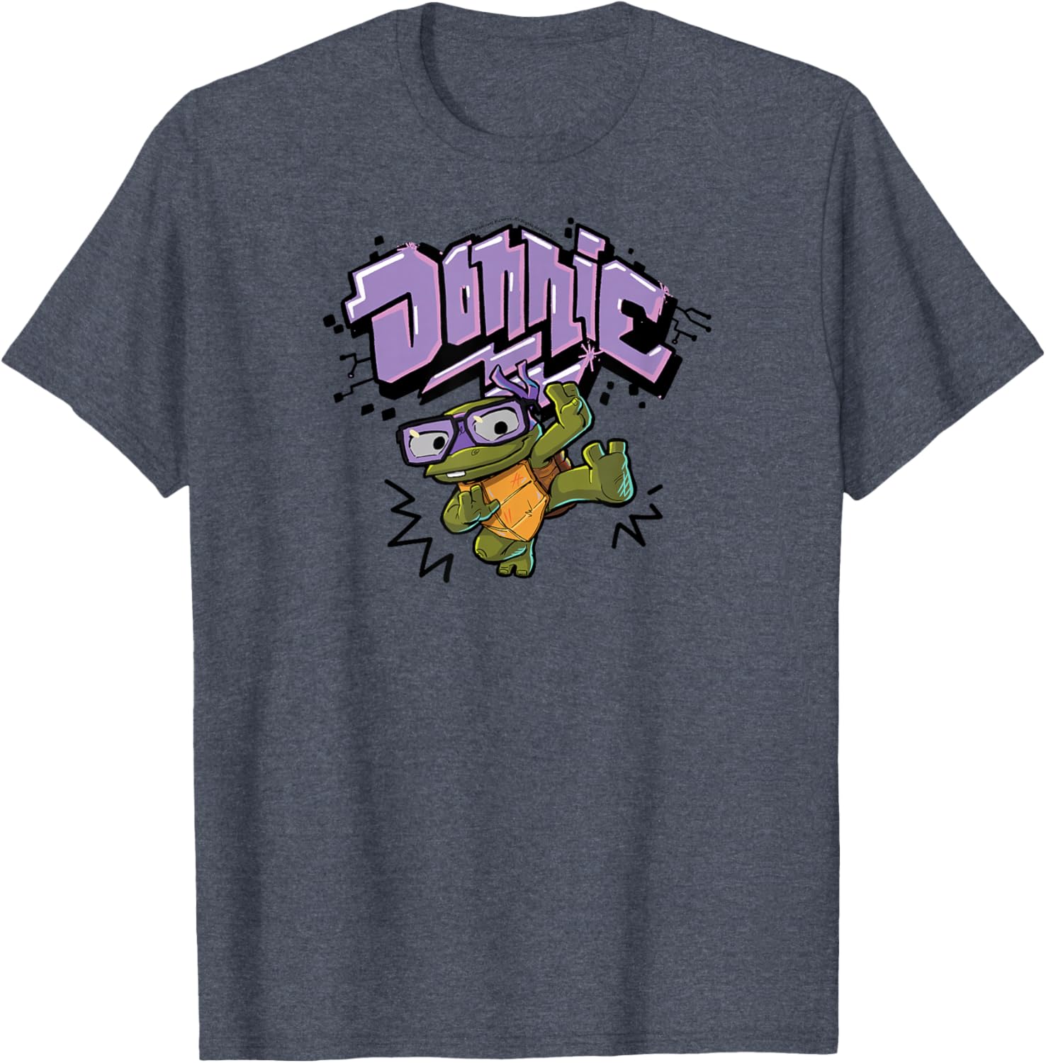 Adorable Teenage Mutant Ninja Turtles Baby Donnie T-Shirt for Kids - 19