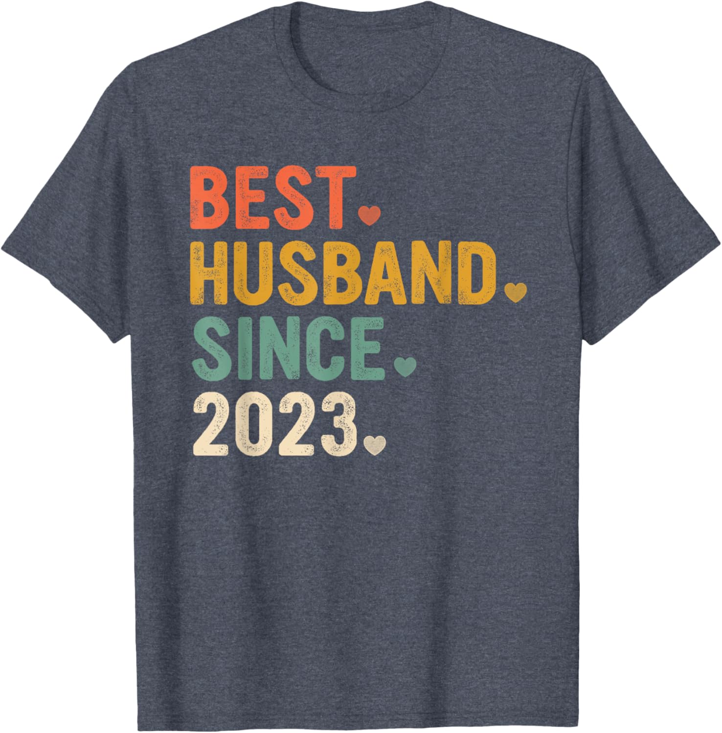 Best Husband Since 2023 2 Year Anniversary T-Shirt Gift for Him - 2