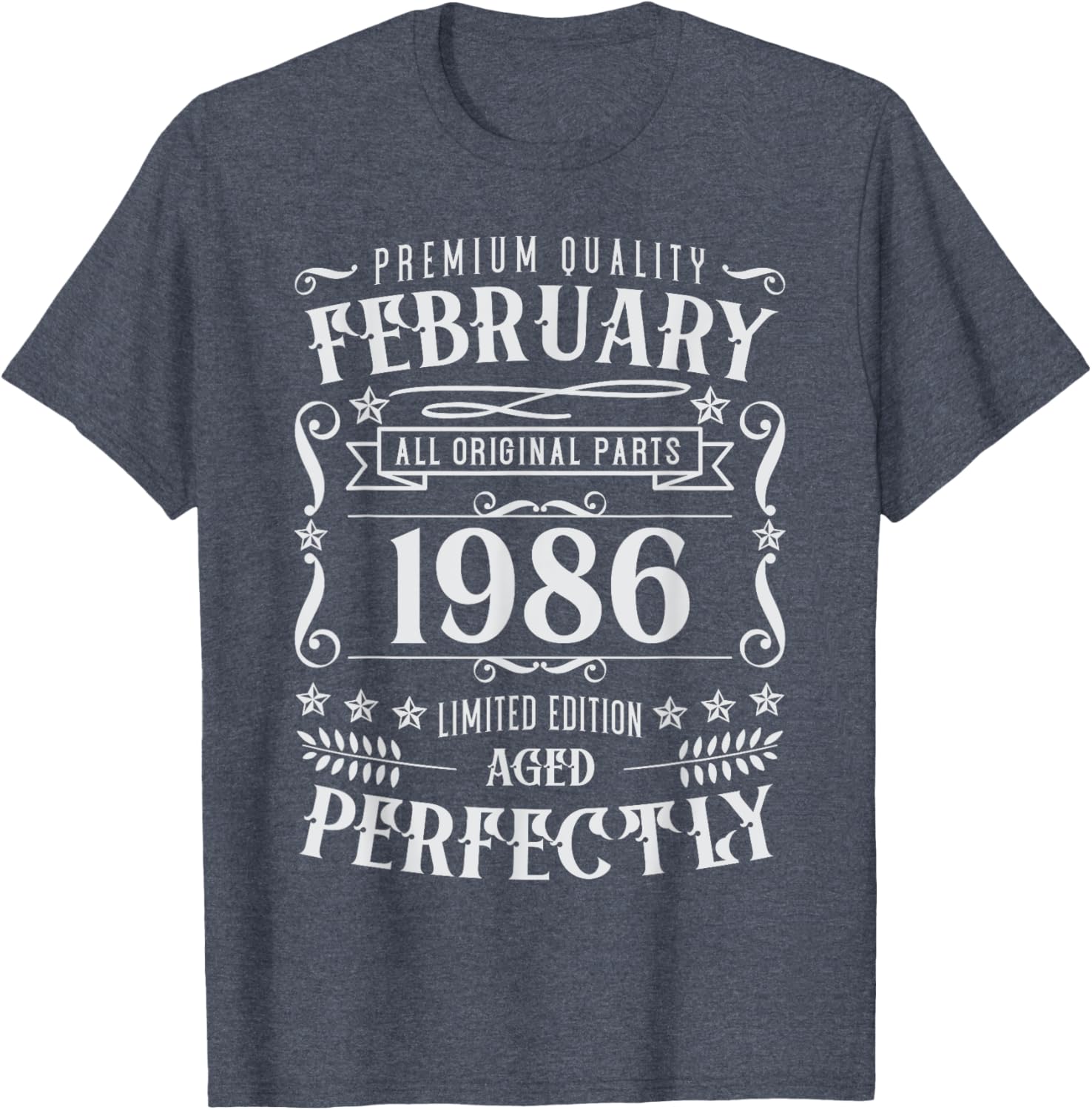 39th Birthday Legends Born in February 1986 T-Shirt for Celebrations - 12