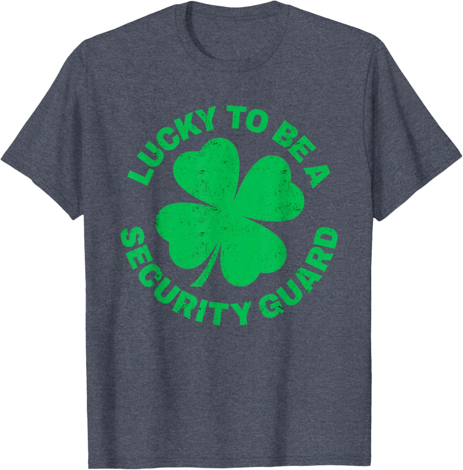 Lucky to Be a Security Guard St Patrick's Day T-Shirt for Irish Celebrations - 7