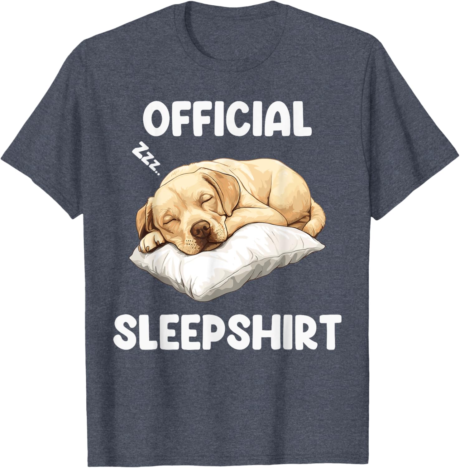 Funny Labrador Sleepshirt for Dog Lovers Comfortable Sleepwear T-Shirt - 10