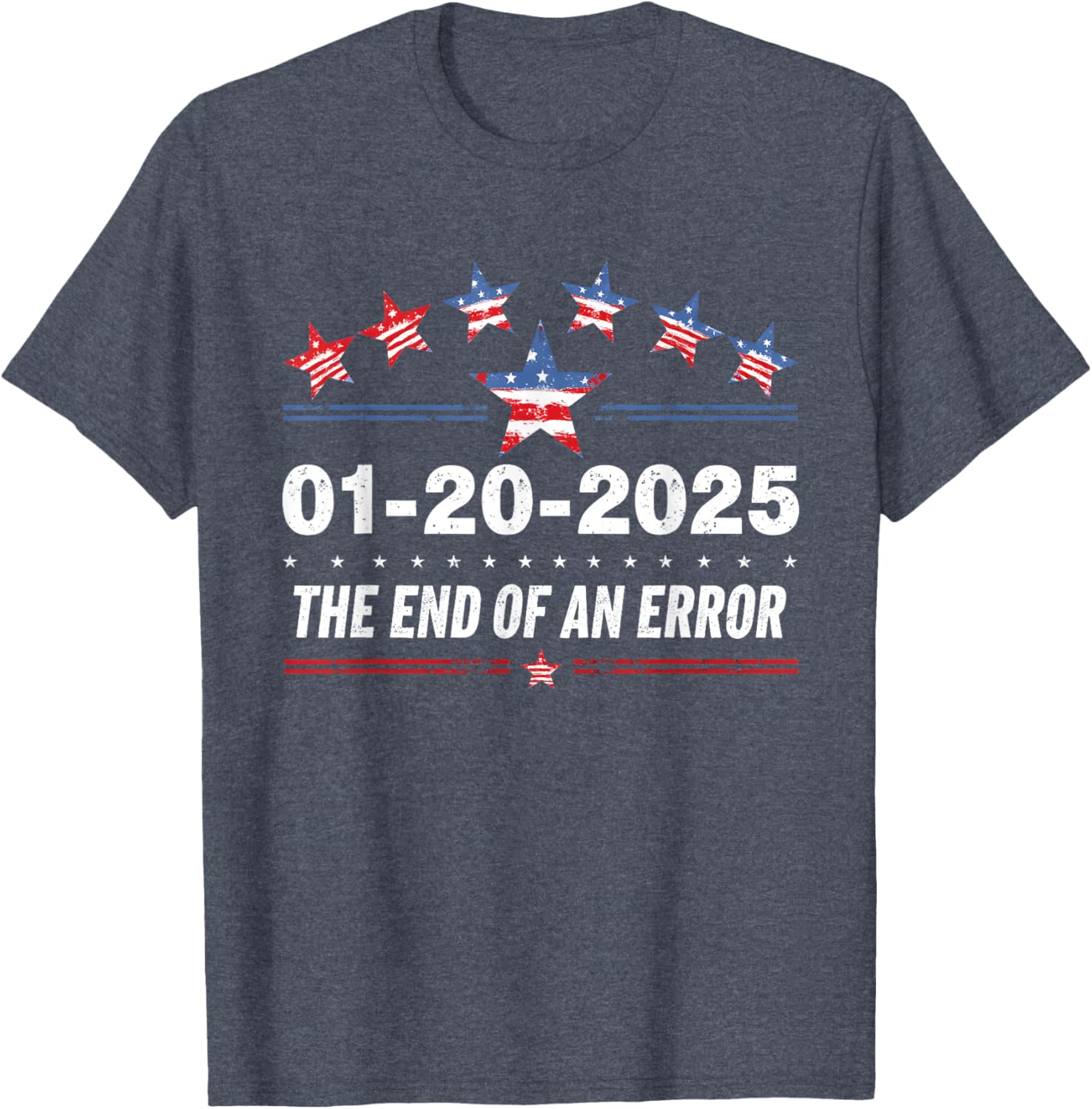Patriotic Change 2025 Graphic Tee for Adults - Classic Fit, Crew Neck - 20