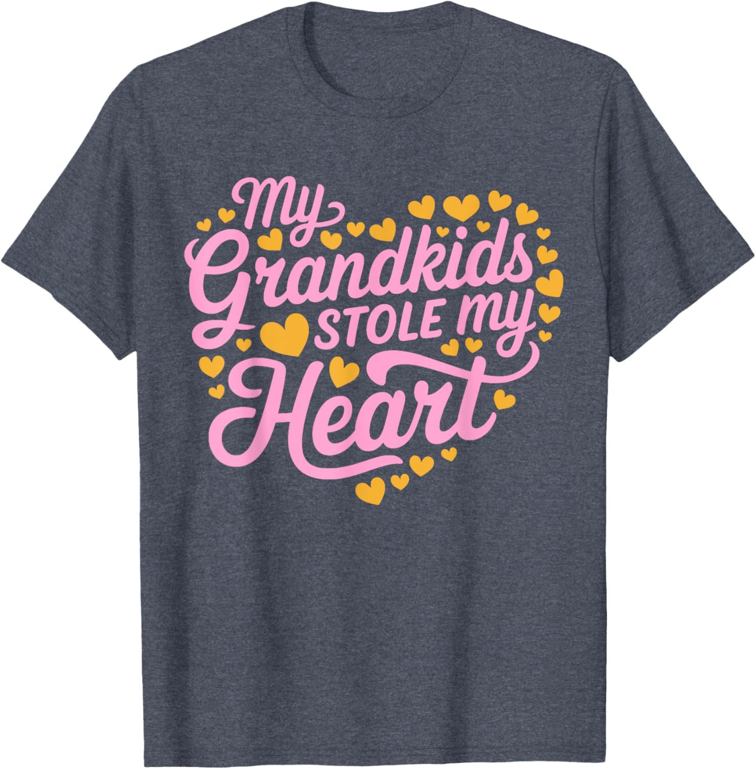 My Grandkids Stole My Heart T-Shirt for Grandma and Nana Lovers - 11