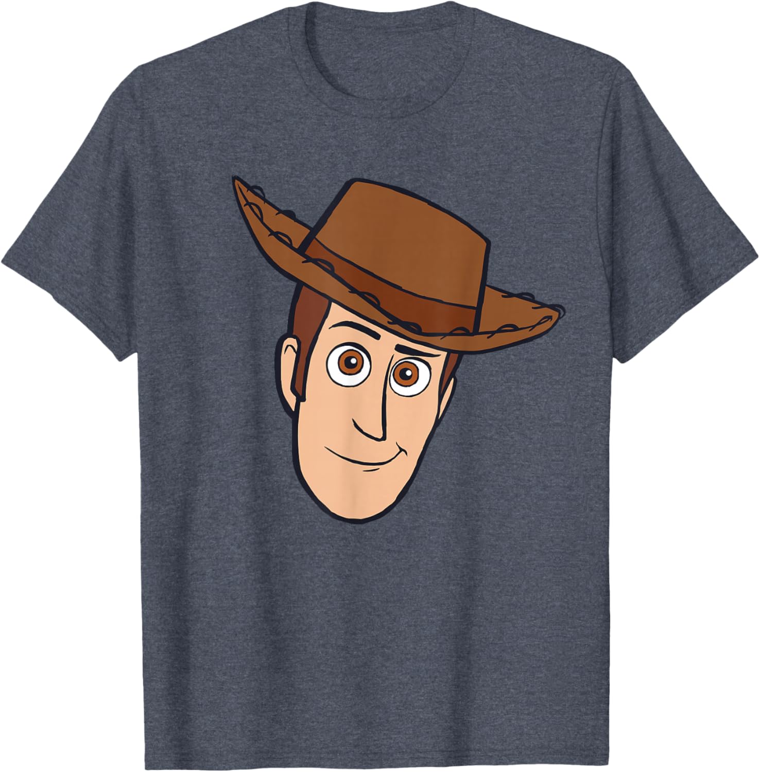 Disney Pixar Toy Story Sheriff Woody Big Face T-Shirt for Kids and Adults - 10