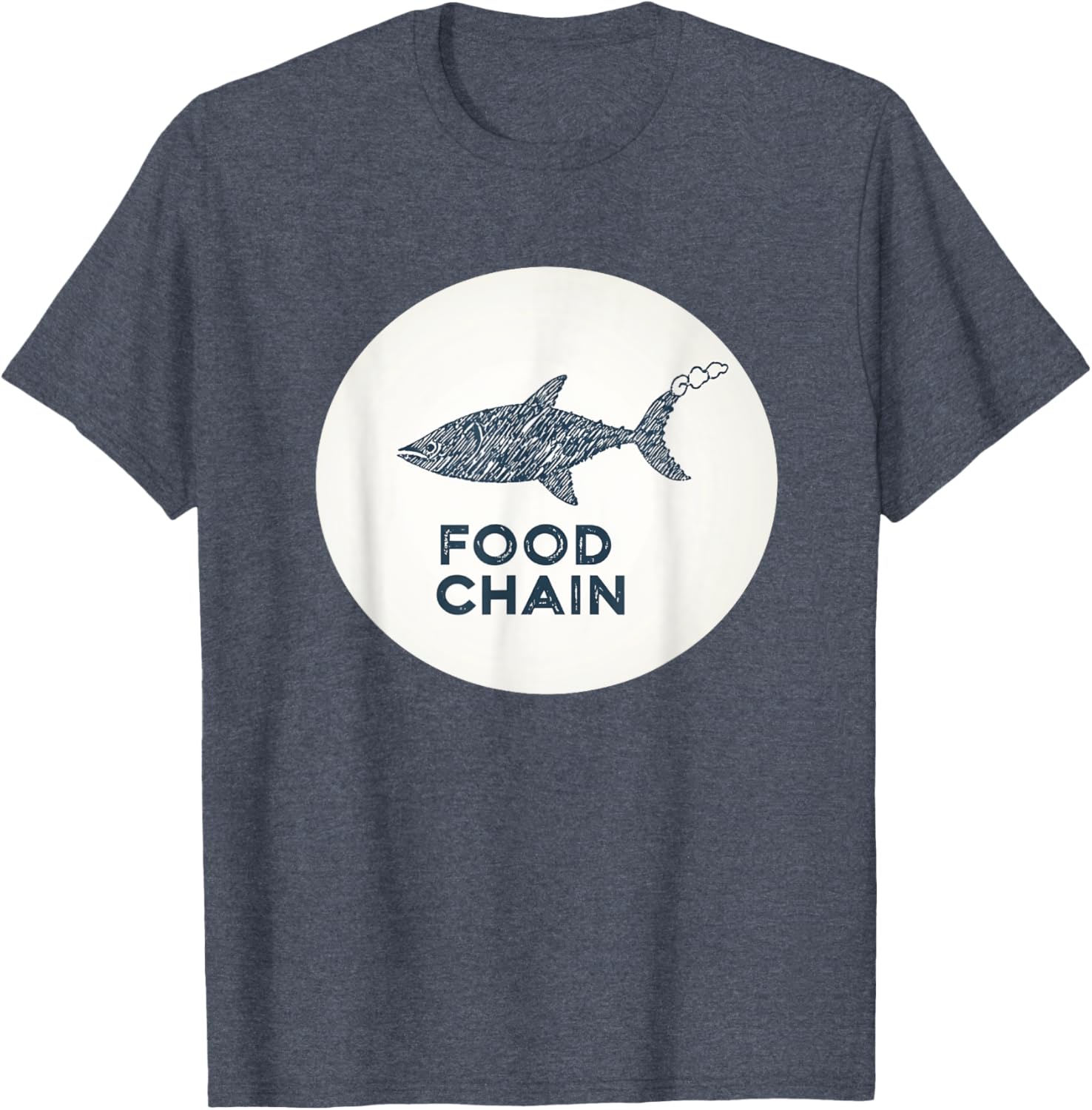 Fun Food Chain T-Shirt with Colorful Fish Costume for Kids - 10