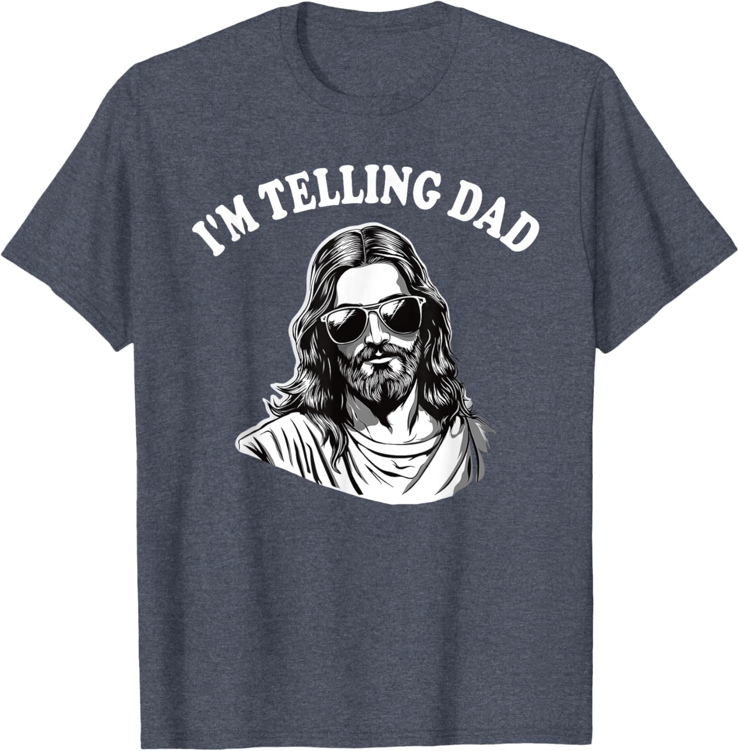 Funny Christian Jesus Meme Dad T-Shirt for Religious Humor Lovers - 12