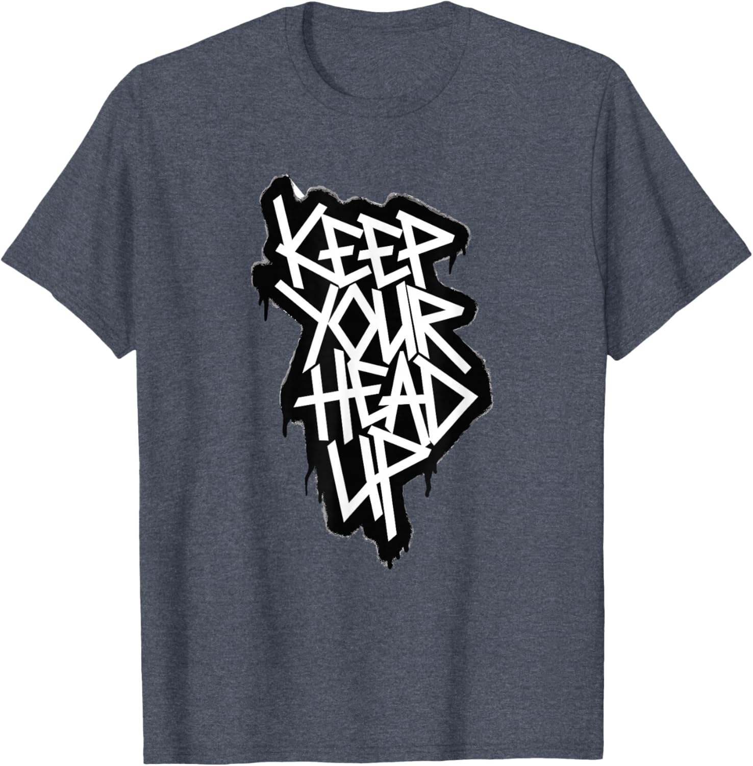 Keep Your Head Up Inspirational T-Shirt for Positive Vibes and Style - 14