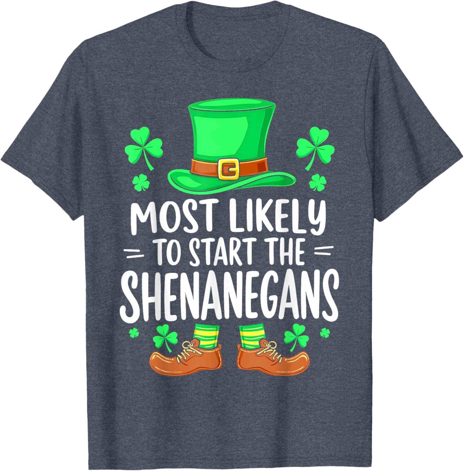 St Patricks Day Shenanigans T-Shirt for Fun Irish Celebrations - 5