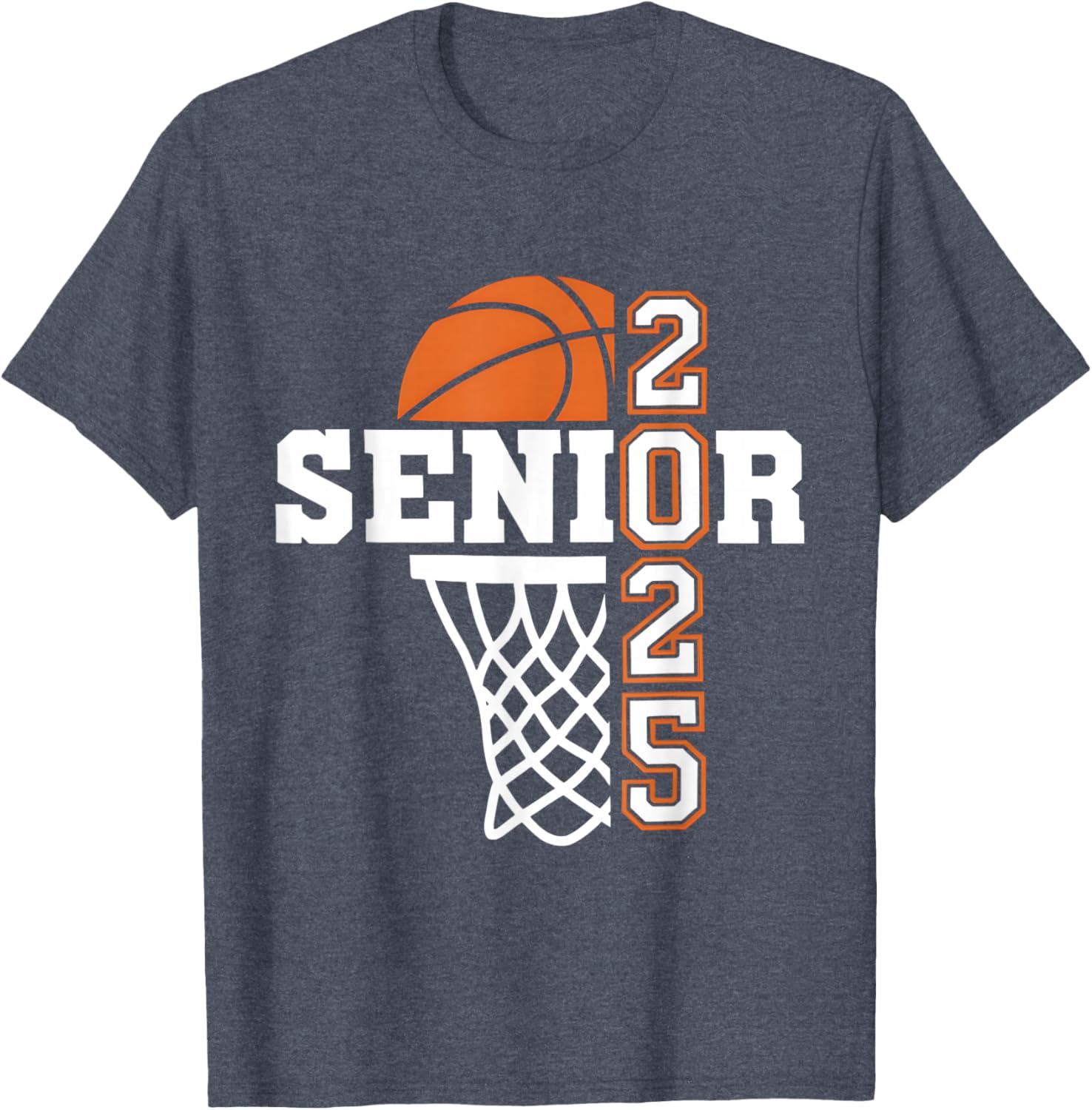 Senior Class of 2025 Basketball T-Shirt for Boys Team Spirit Apparel - 11