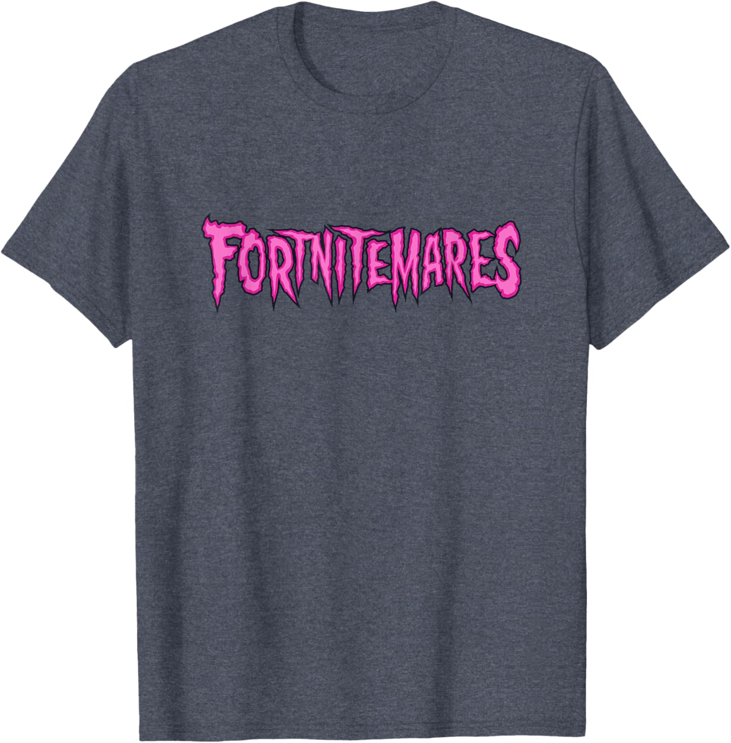 Fortnite Halloween Fortnitemares Creepy Horror Movie Logo T-Shirt - 11