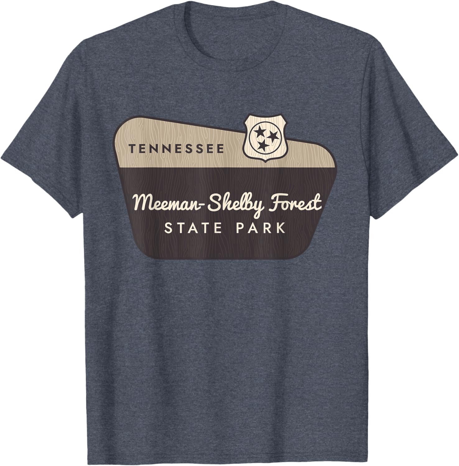 Meeman-Shelby Forest State Park Tennessee Souvenir T-Shirt for Nature Lovers - 3
