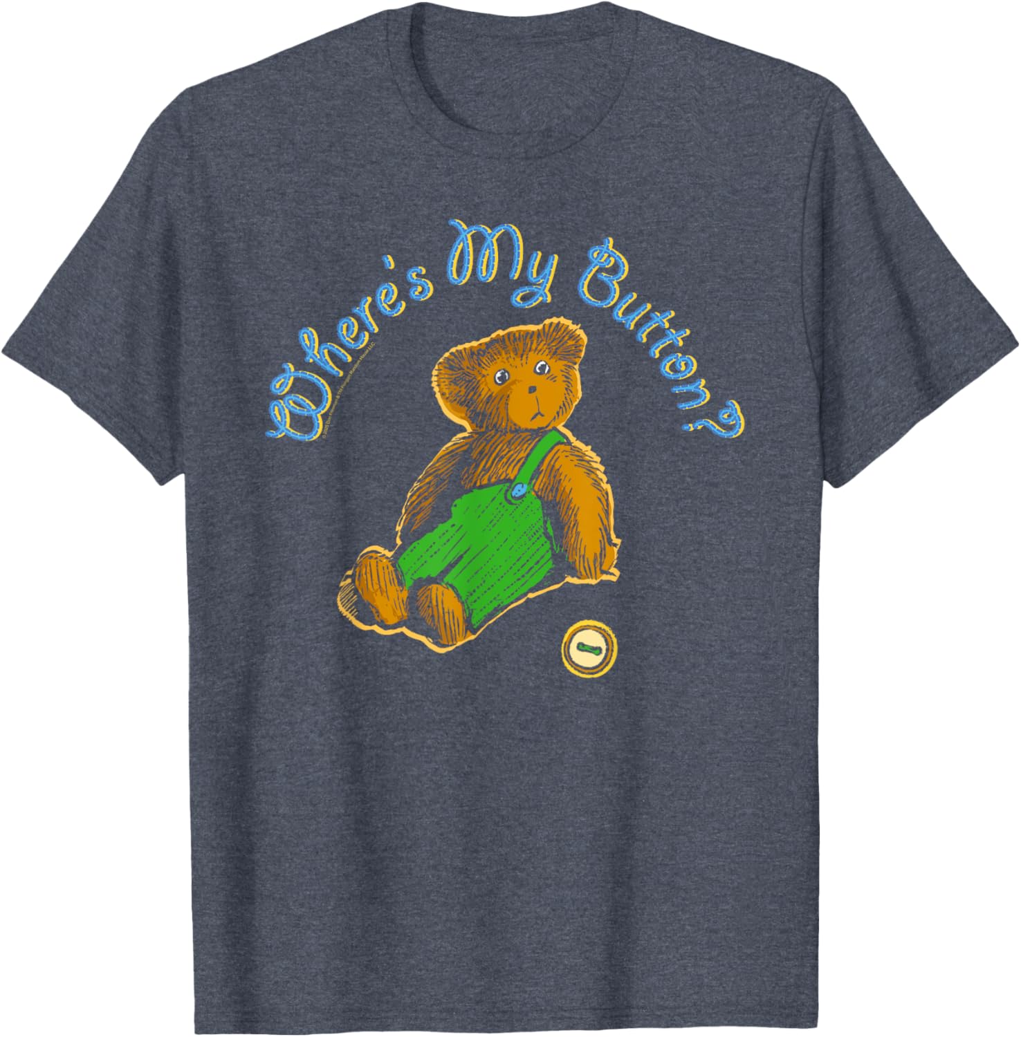 Corduroy Teddy Bear Retro Children's Book T-Shirt for Kids Fun Style - 4