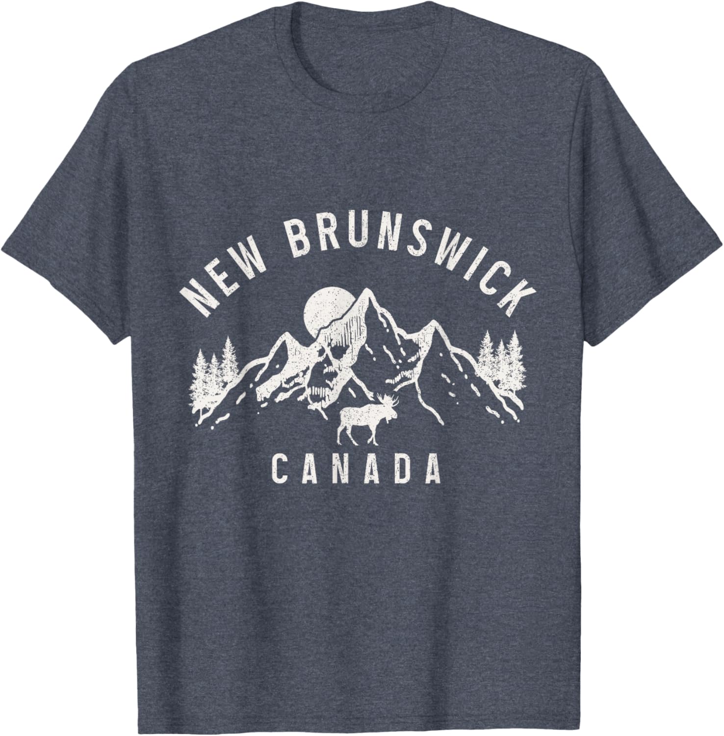 New Brunswick Moose Mountain T-Shirt for Nature Lovers and Adventurers - 1