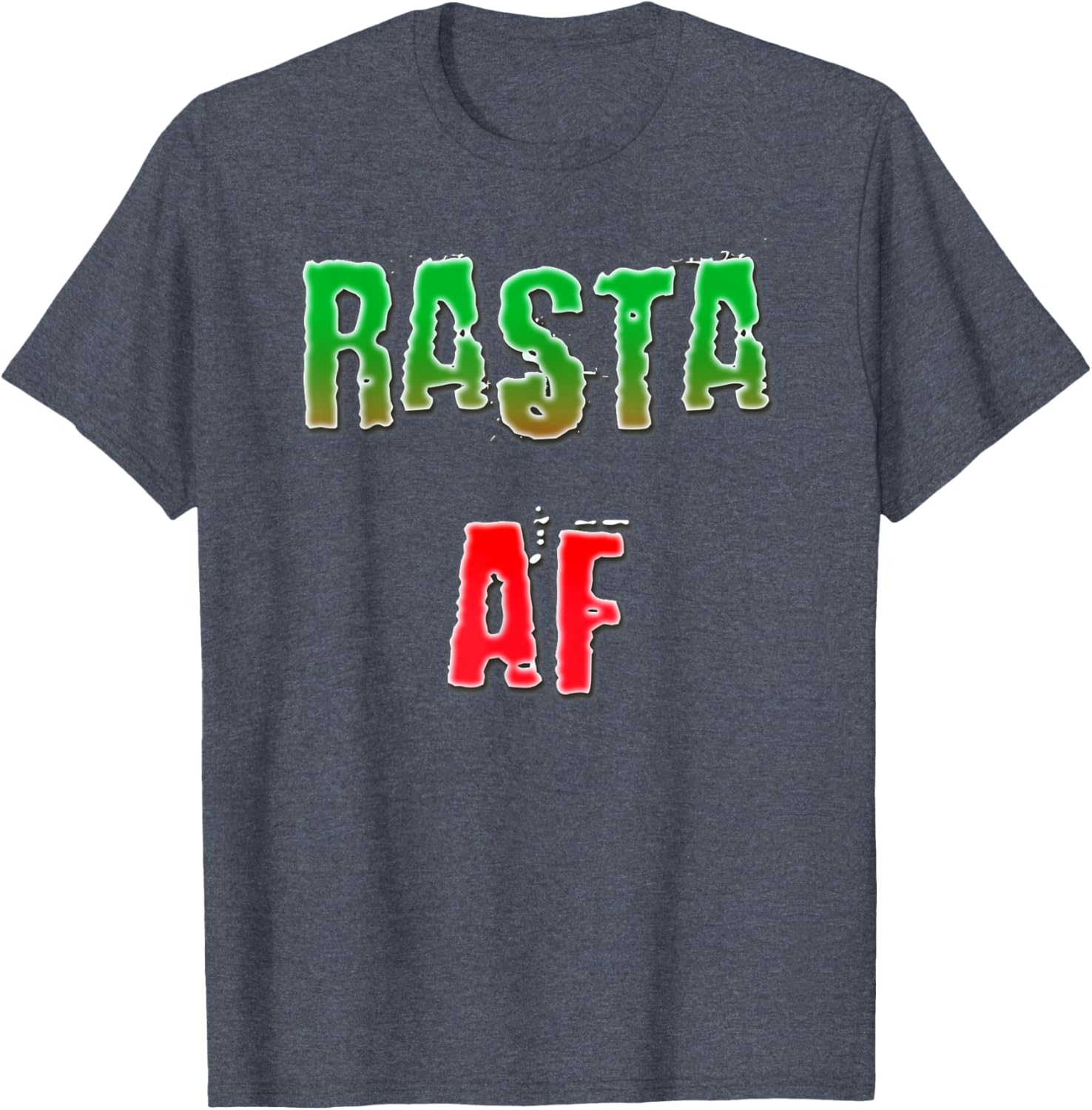 Rasta AF 3D T-Shirt for Unique Style in Clothing and Accessories - 1
