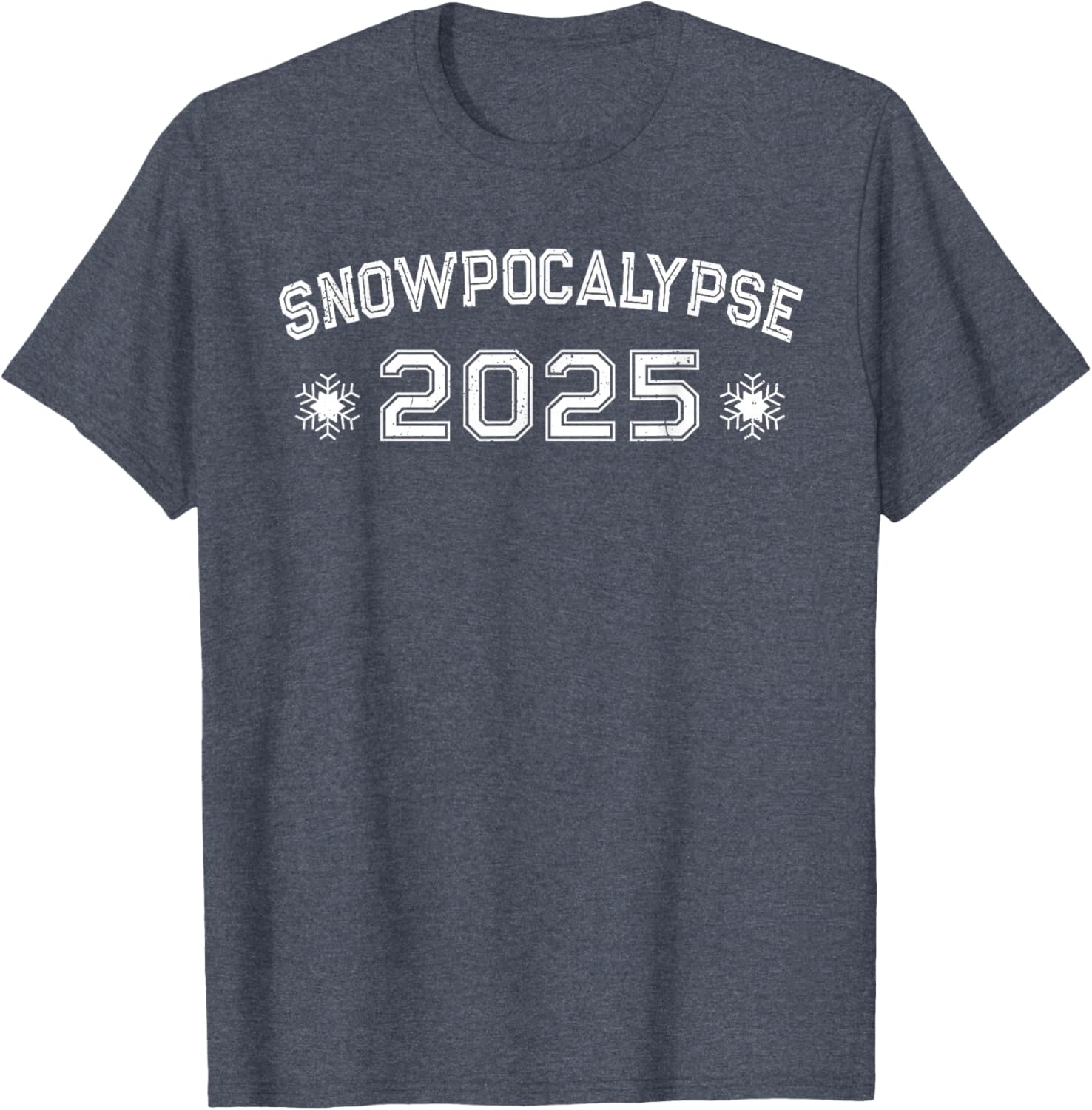 Snowpocalypse 2025 Big Winter Snowstorm T-Shirt for Cozy Style - 2