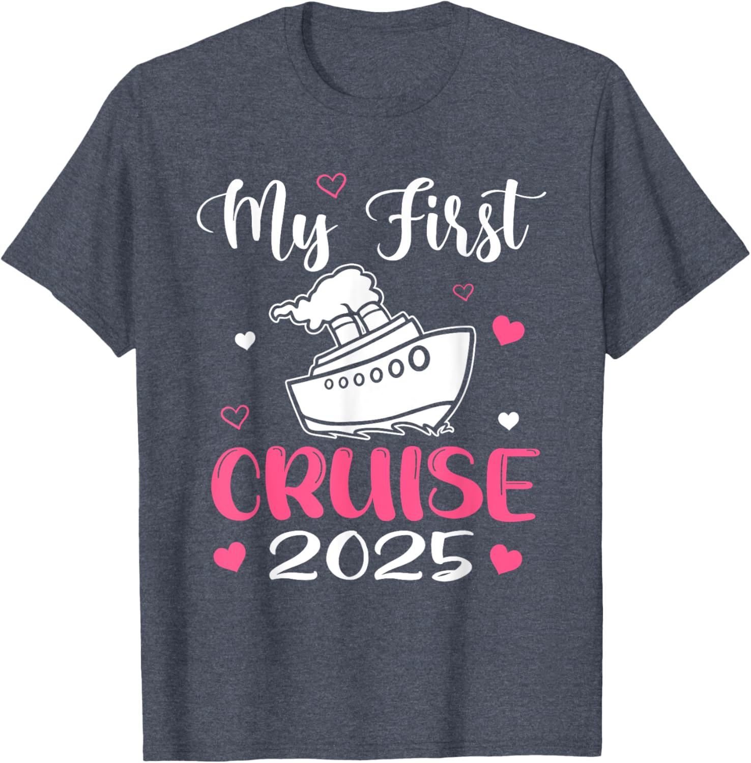 My First Cruise 2025 Family Vacation T-Shirt for Fun Adventures - 10