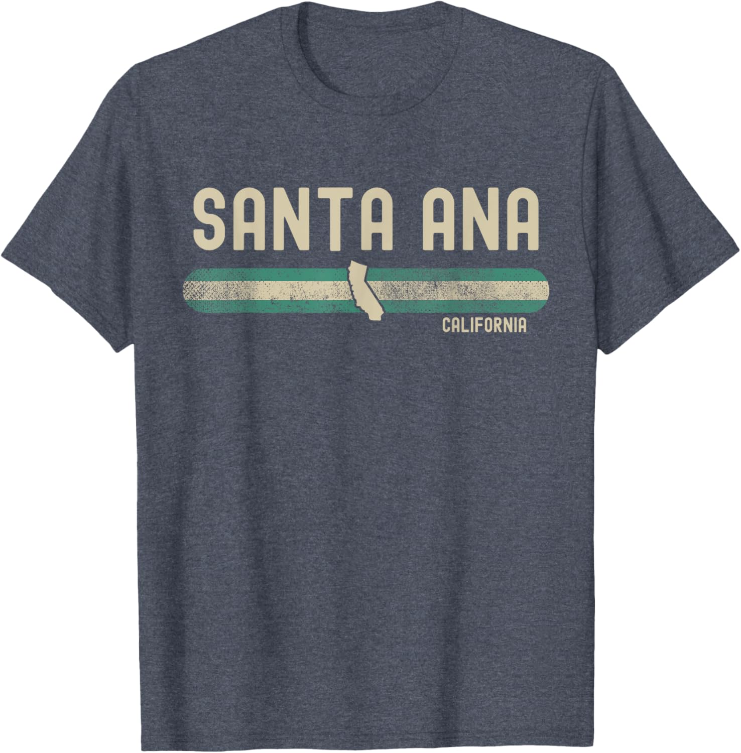 Santa Ana CA 80s Style T-Shirt for Fun Travel & Fashion Enthusiasts - 8