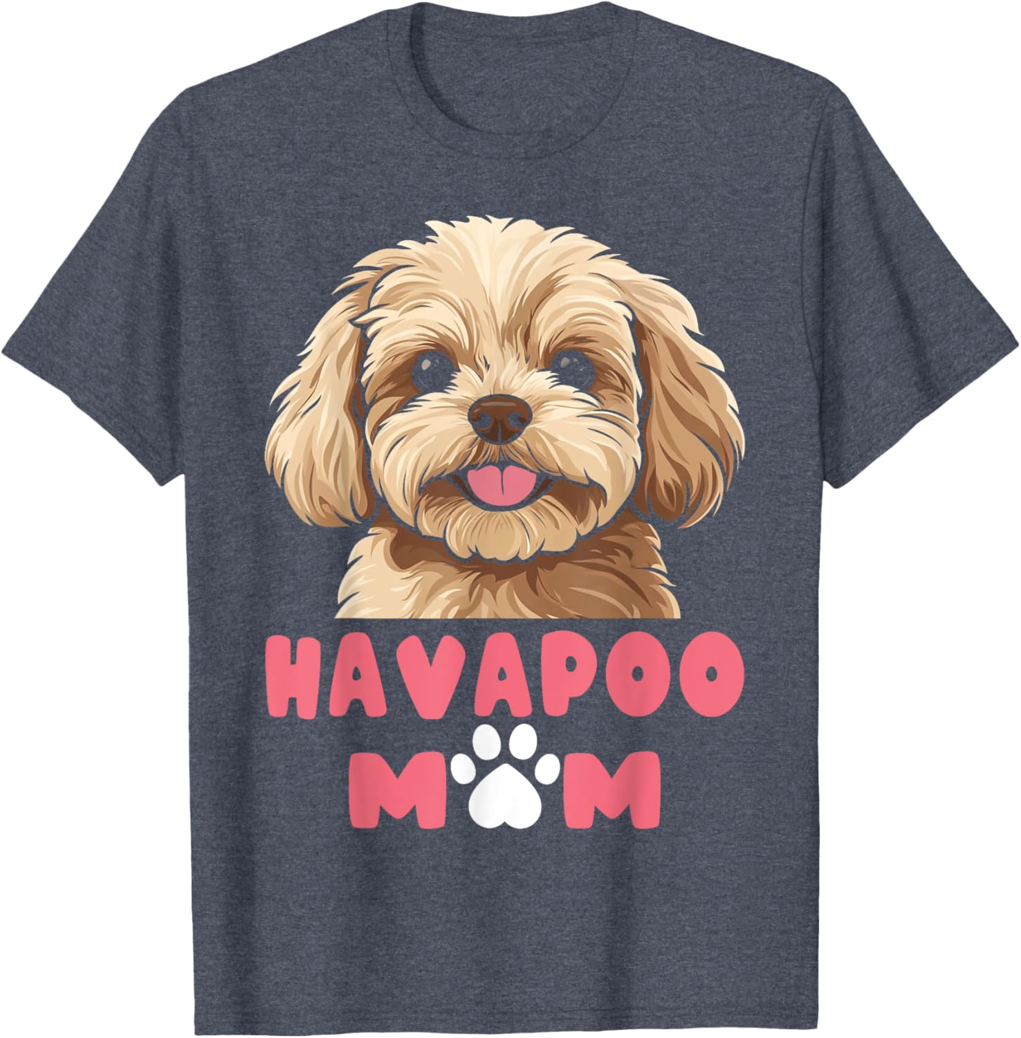 Havapoo Mom Dad T-Shirt for Dog Lovers - Cute Pet Lover Apparel for All - 12