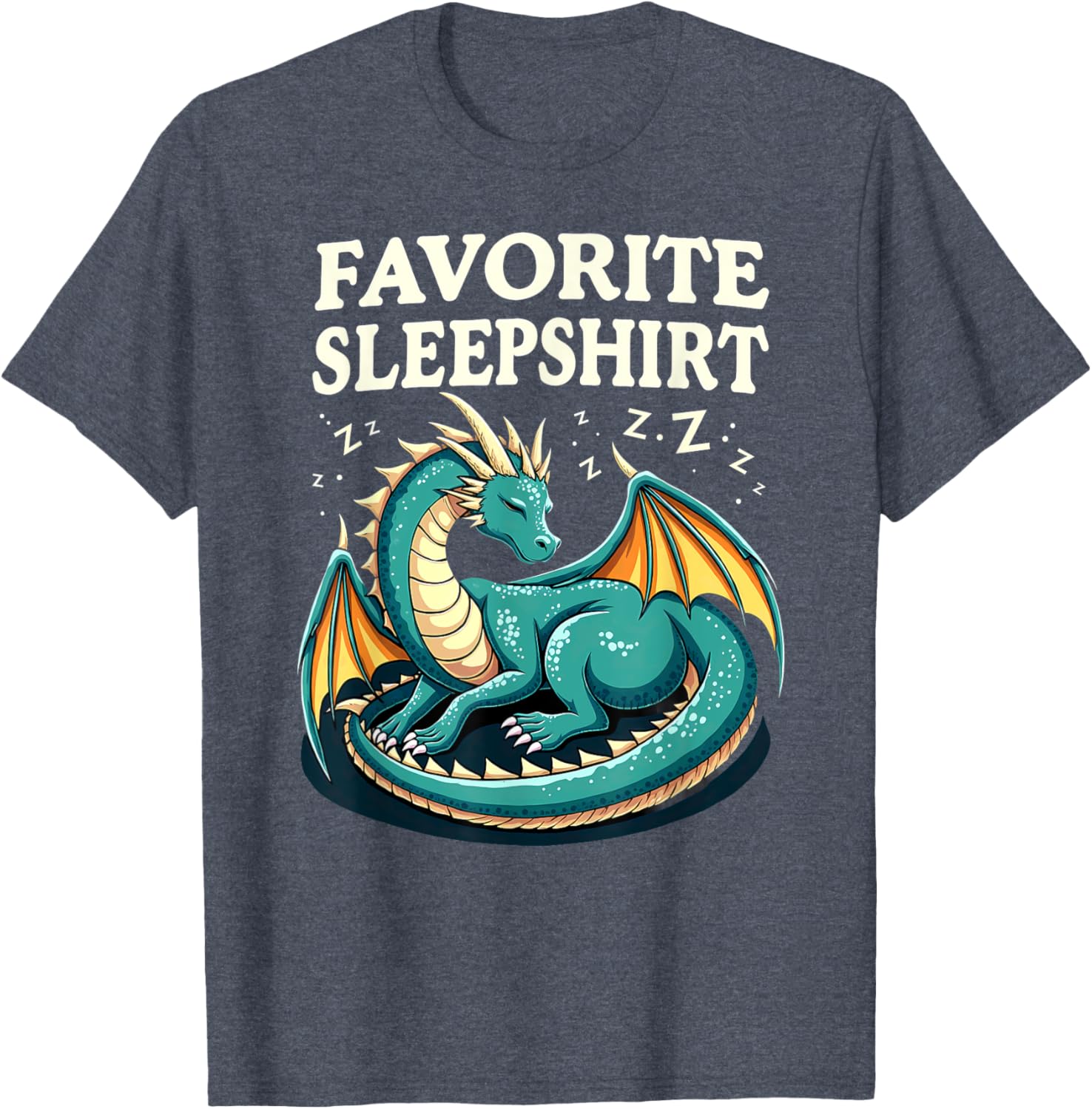 Cozy Sleeping Dragon Favorite Sleepshirt T-Shirt for Ultimate Comfort - 9