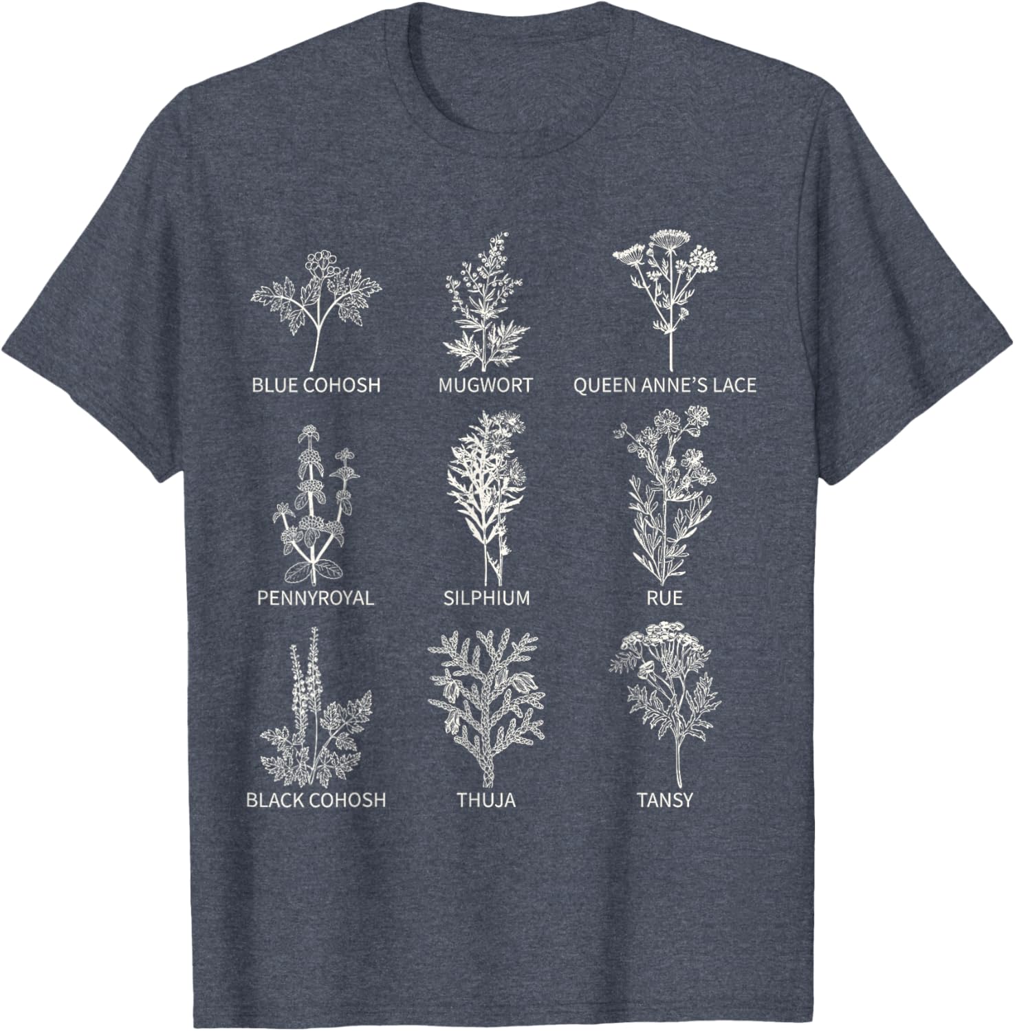 Vintage Botanical Wildflower T-Shirt for Feminist Empowerment Style - 3