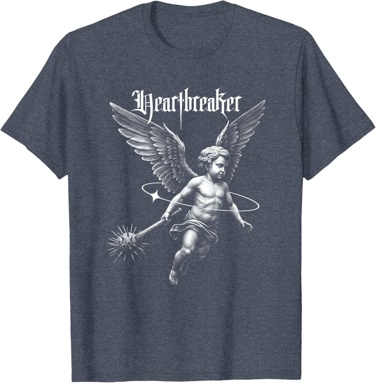 Heartbreaker Cherub Angel Cupid Anti Valentine's Day T-Shirt for Fun Lovers - 1