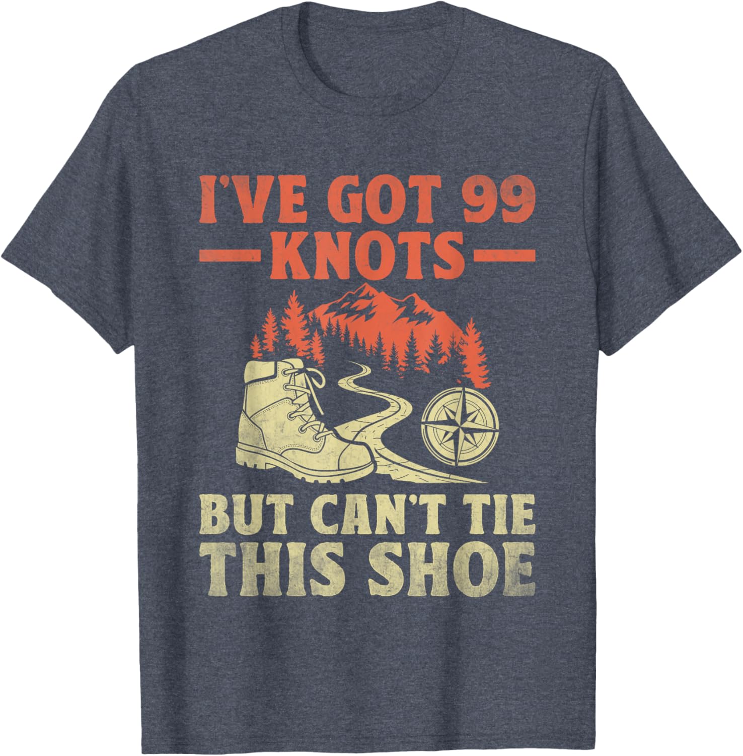 Funny Scout T-Shirt I've Got 99 Knots But Can't Tie This Shoe - 16