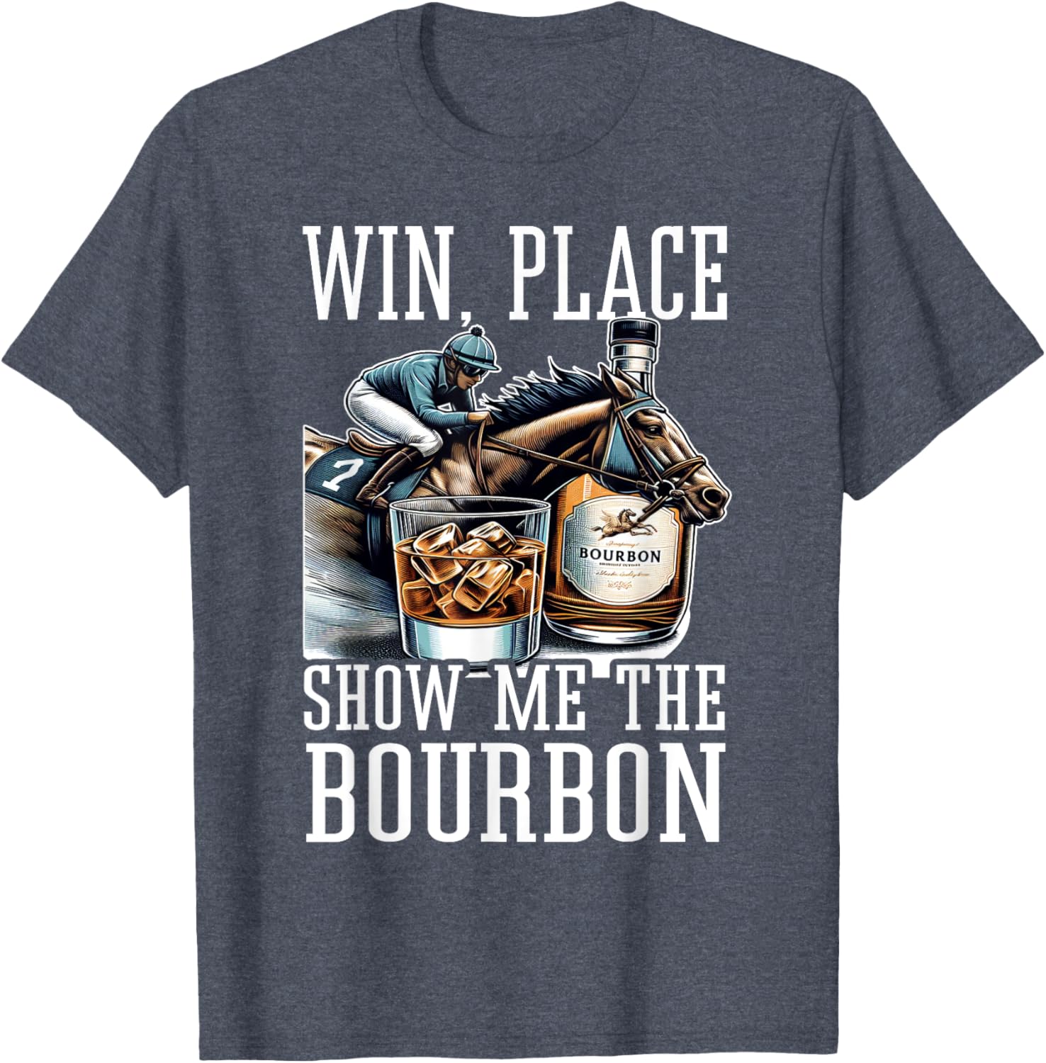 Horse Derby Day T-Shirt for Racing Fans | Stylish Derby Party Outfit - 1