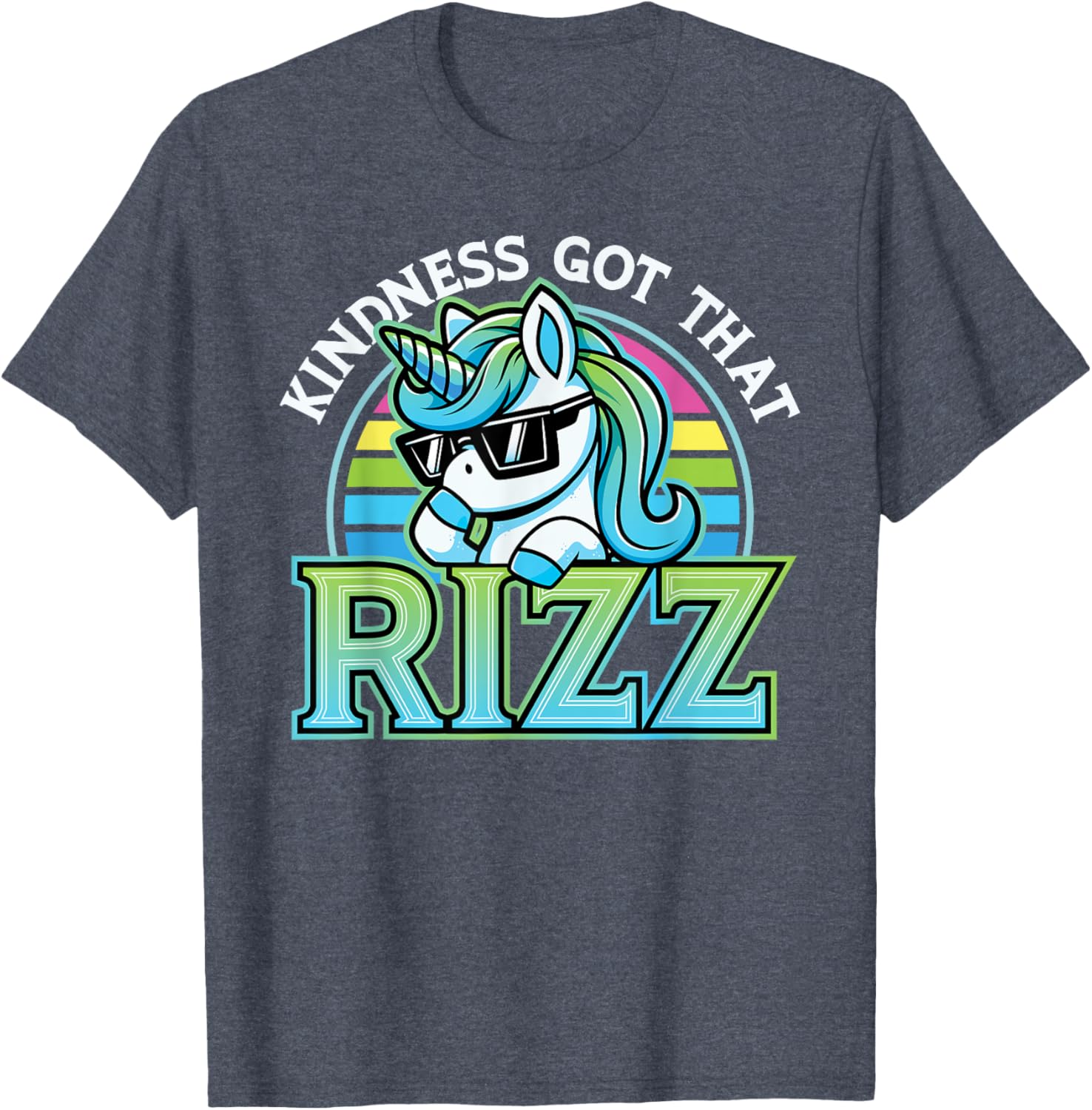 Kindness Anti Bullying Week Unicorn Got Rizz T-Shirt for Kids - 16