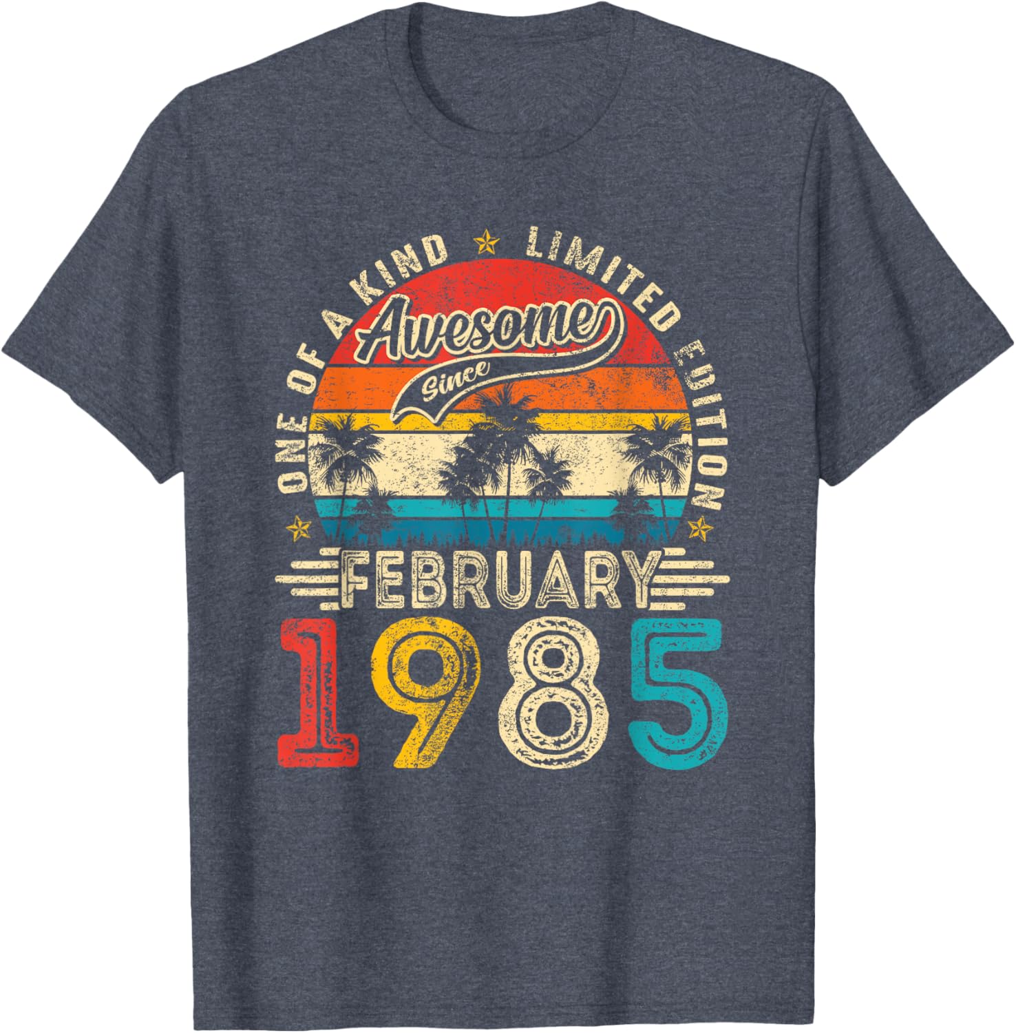 40 Years Awesome Since February 1985 Women's T-Shirt for 40th Birthday - 13
