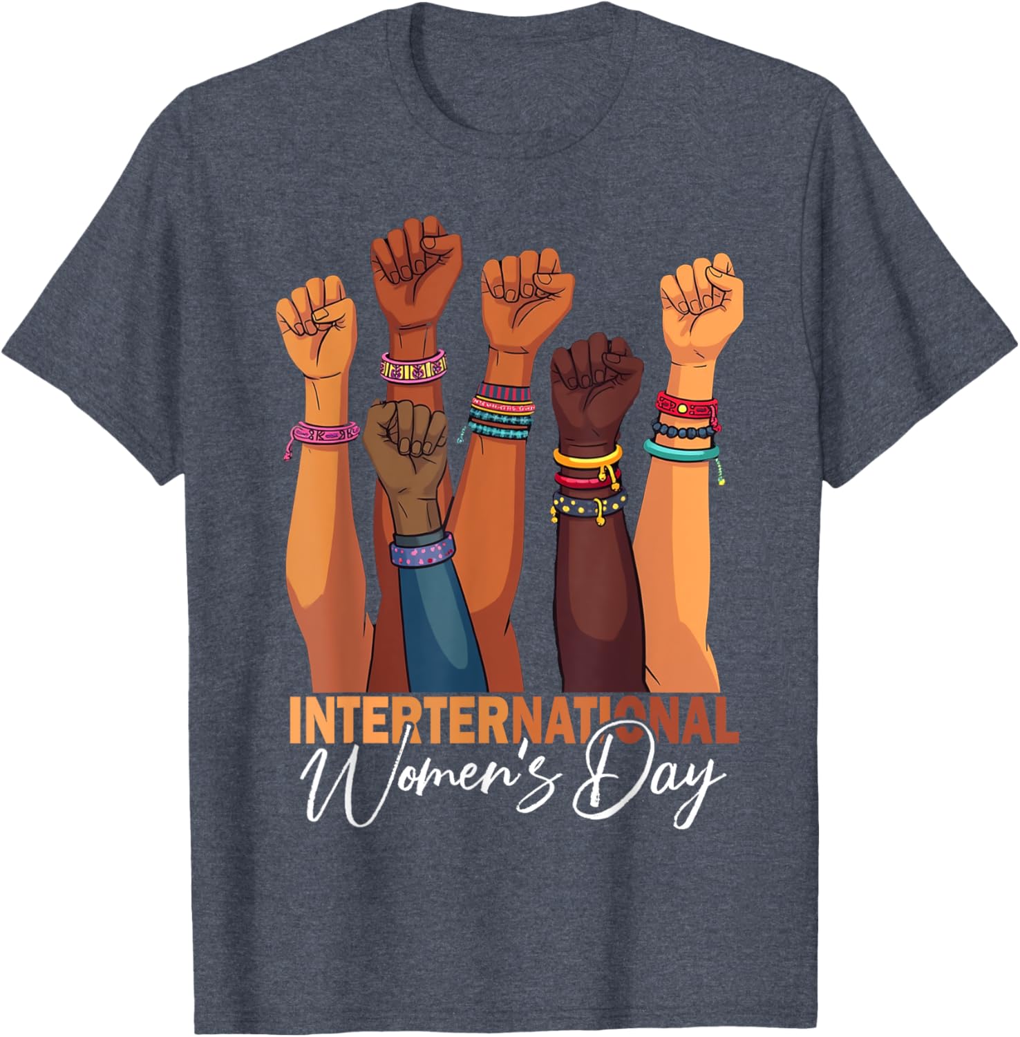 Inspire Equality with Our International Women's Day T-Shirt for March 8 - 2