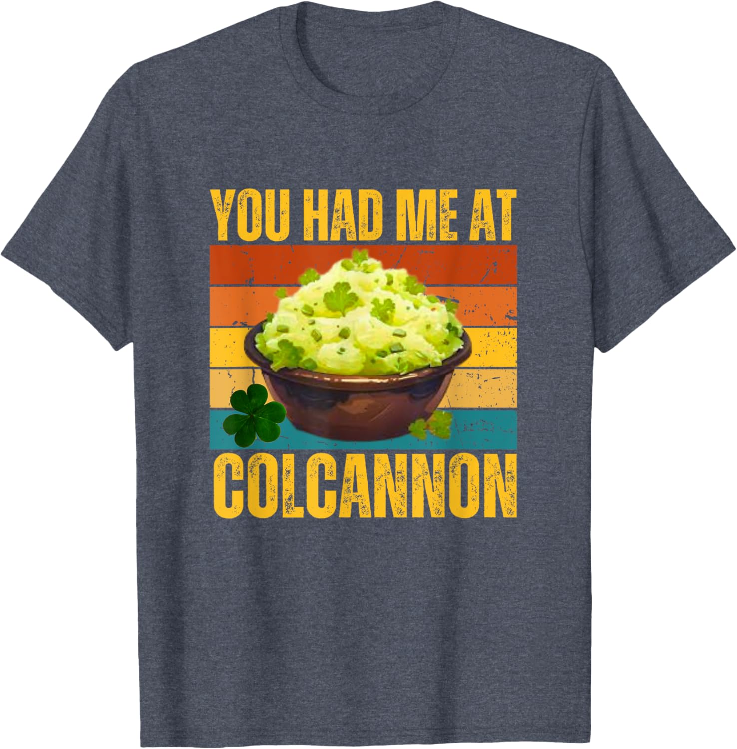 Funny Retro Colcannon T-Shirt for Irish Food Lovers - Unique Gift Idea - 3