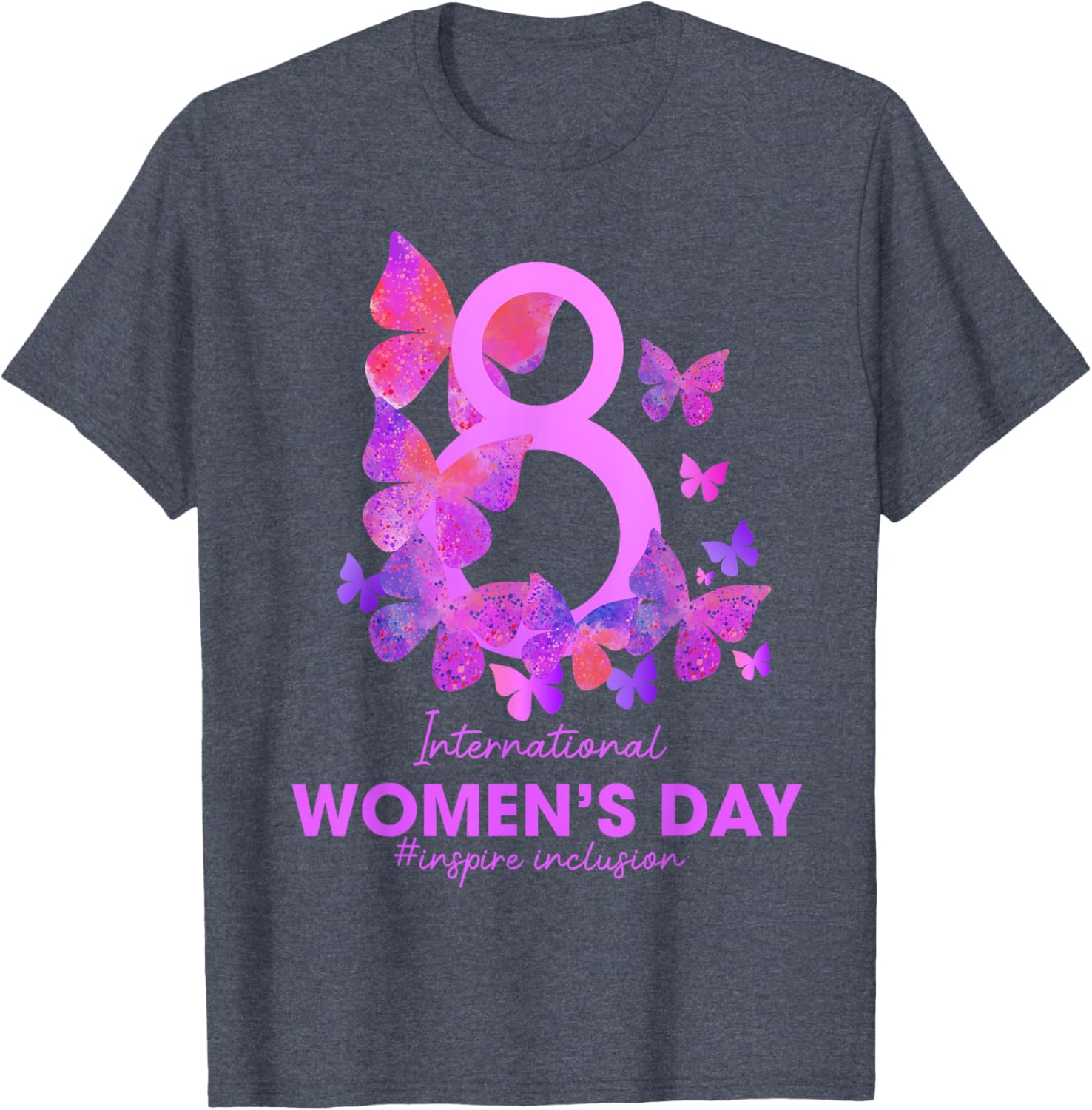 Inspire Inclusion Women’s Day 2025 T-Shirt - Celebrate Women’s Empowerment - 3