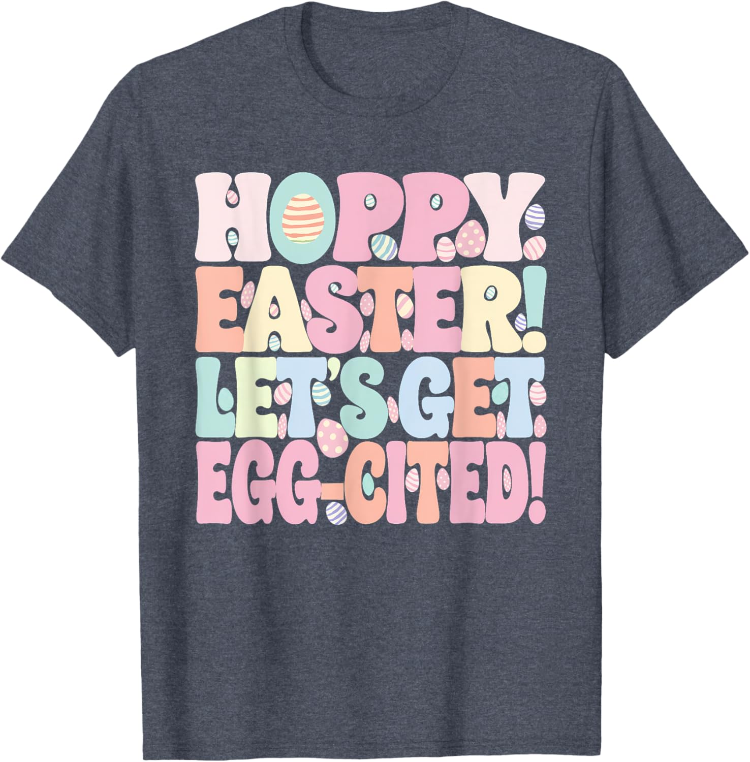 Funny Hoppy Easter Egg-cited T-Shirt for Festive Celebrations - 16