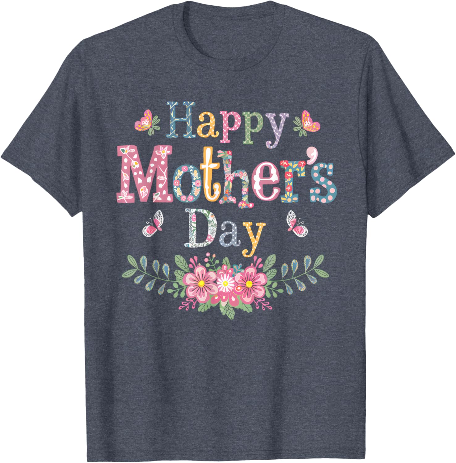 Cute Wildflowers T-Shirt for Mom and Grandma Happy Mother's Day 2025 - 11