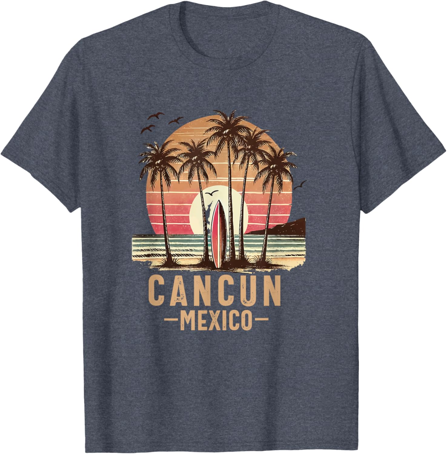 Matching Cancun Family Vacation T-Shirts for Men and Women - 2